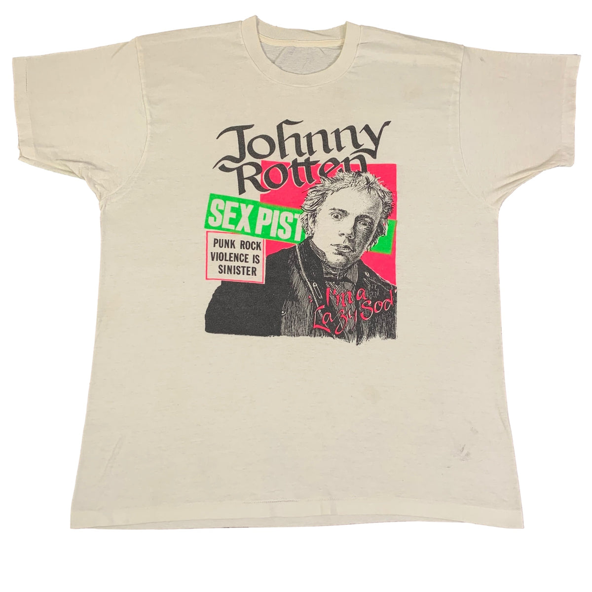 Vintage Johnny Rotten &quot;Sex Pistols&quot; T-Shirt - jointcustodydc