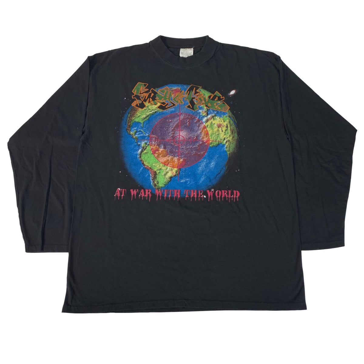 Vintage Fury of Five &quot;At War With The World&quot; T-Shirt - jointcustodydc