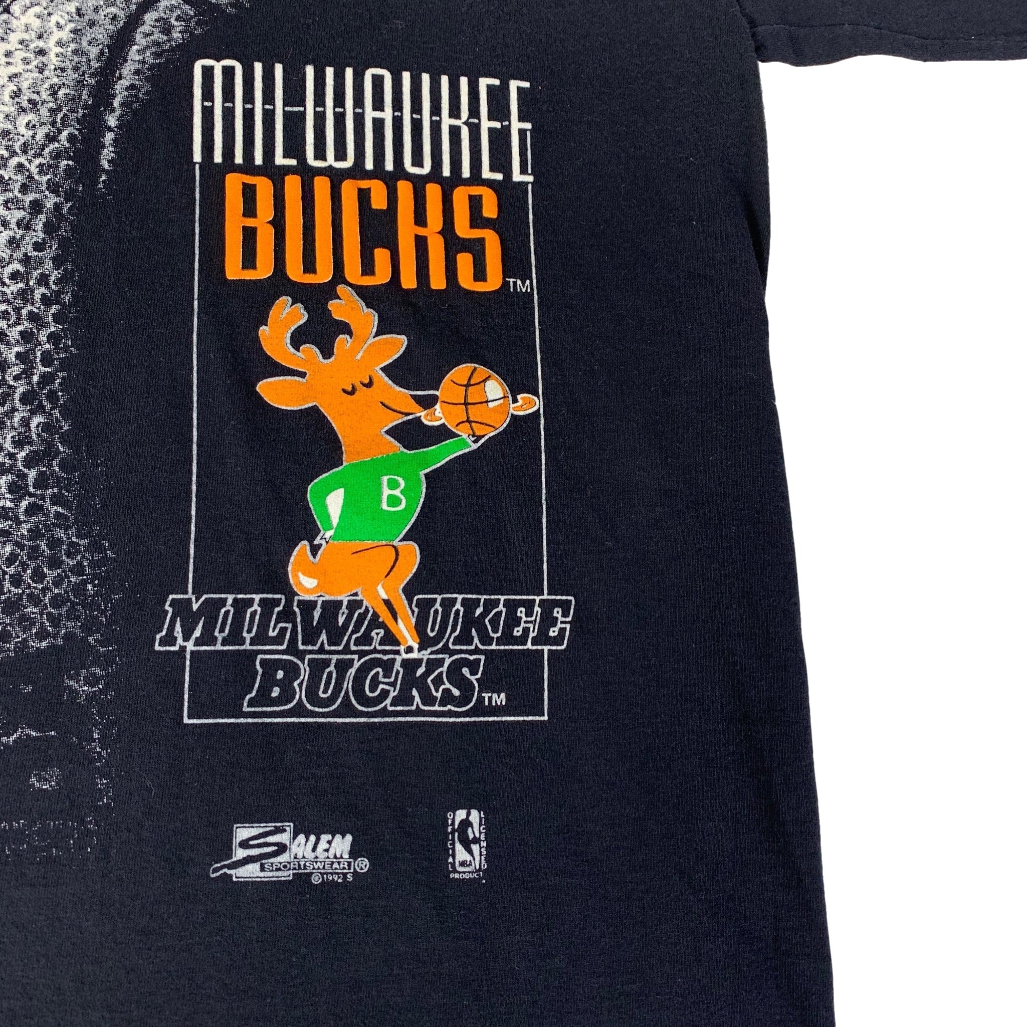 BALL-N Men's BALL'N Heathered Gray Milwaukee Bucks Since 1968 T-Shirt in Heather Gray
