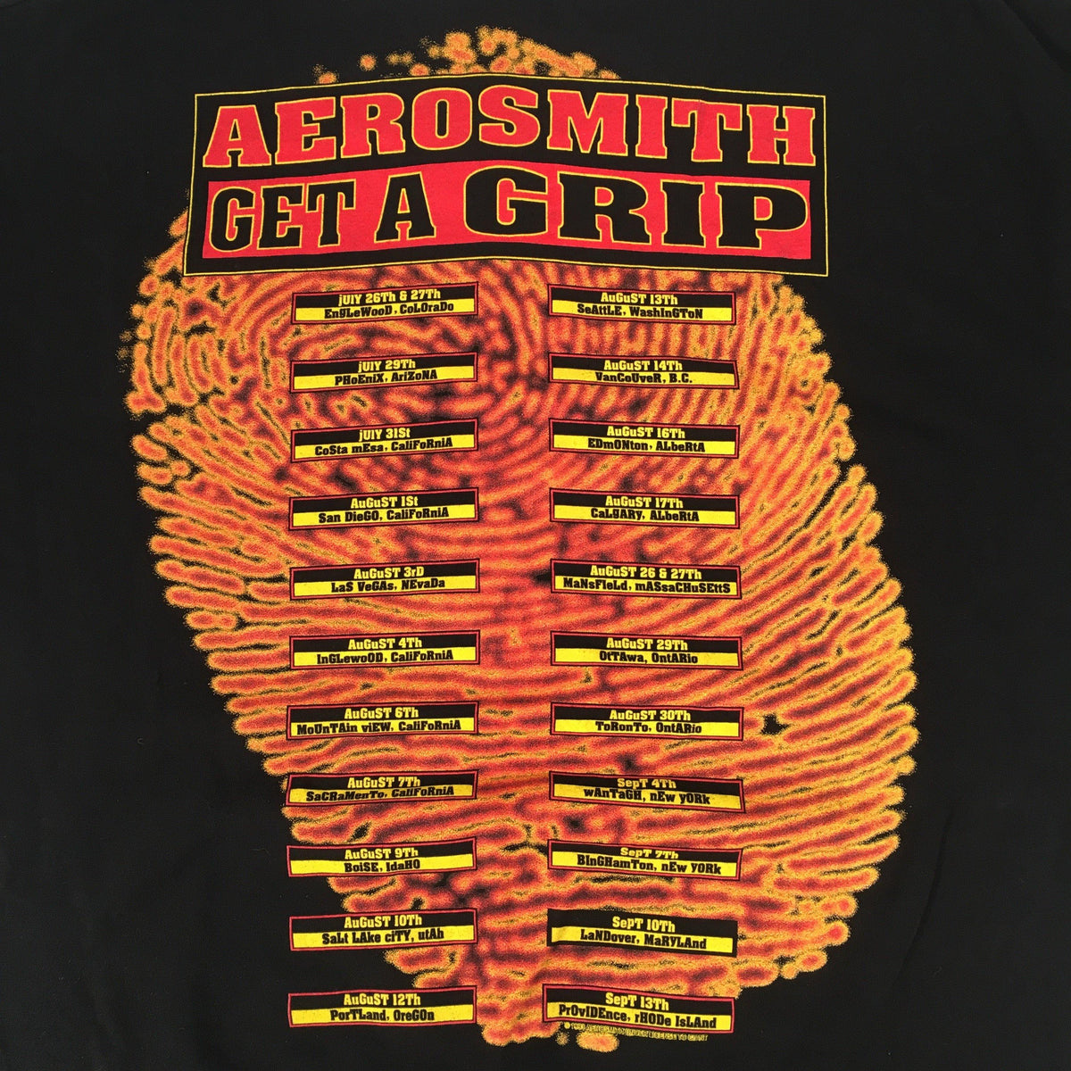Vintage Aerosmith &quot;Get A Grip&quot; T-Shirt - jointcustodydc