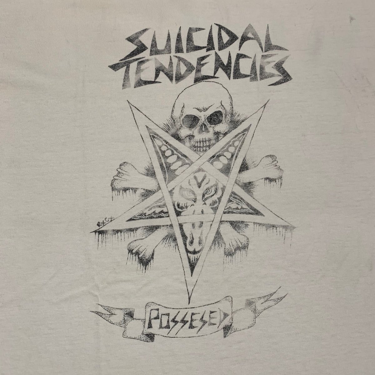 Vintage Suicidal Tendencies &quot;Possessed To Skate&quot; T-Shirt - jointcustodydc