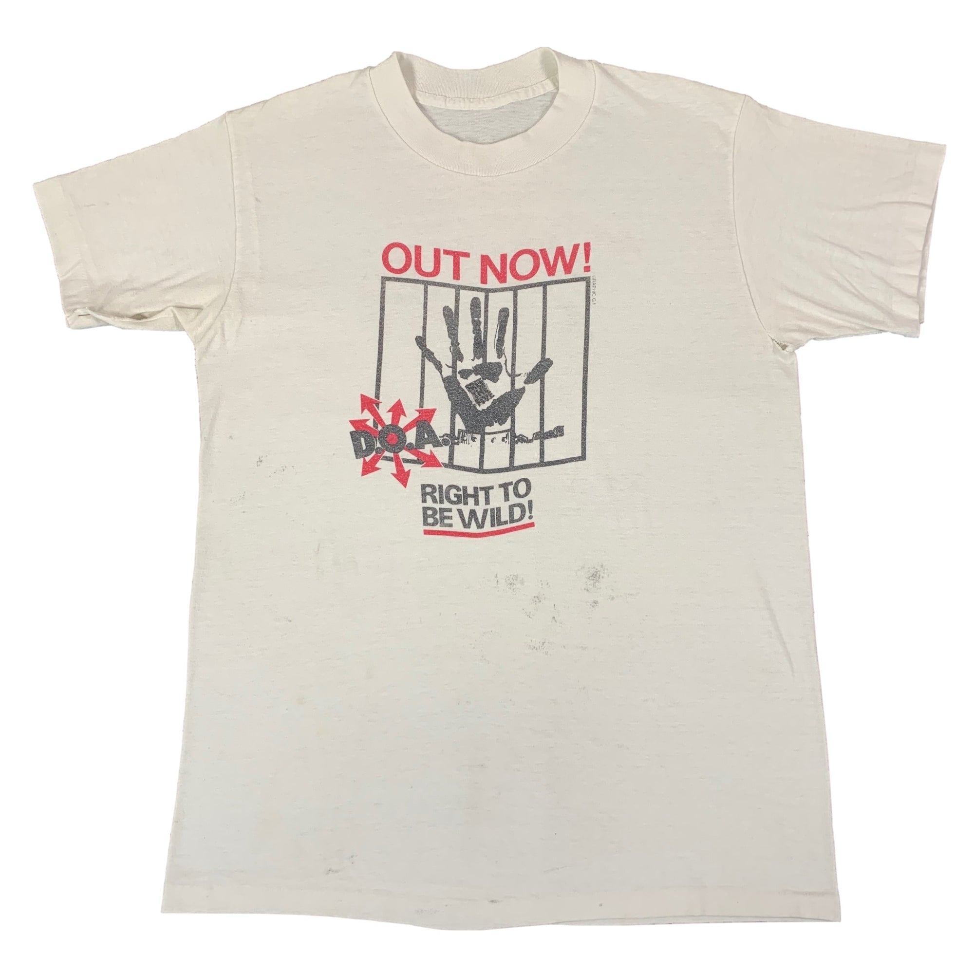 Vintage D.O.A. "Right To Be Wild" T-Shirt - jointcustodydc