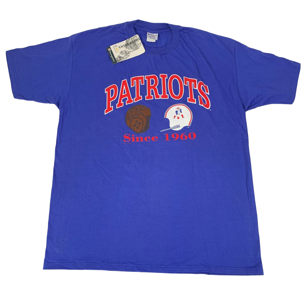 Vintage New England Patriots &quot;Since 1960&quot; T-Shirt - jointcustodydc