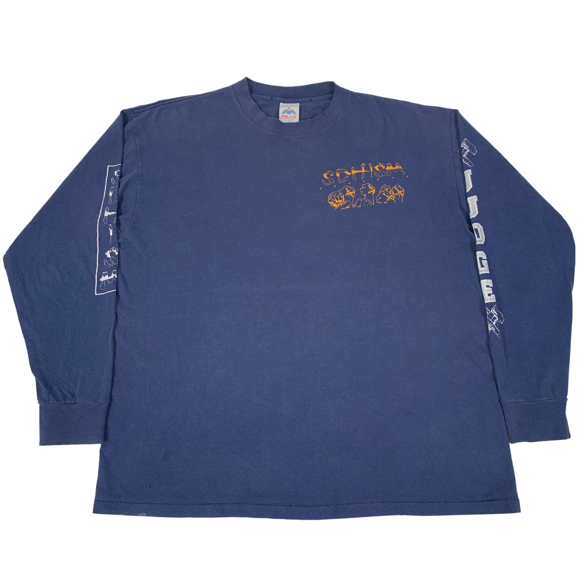Vintage Judge "New York Crew" Schism Records Long Sleeve T-Shirt - jointcustodydc