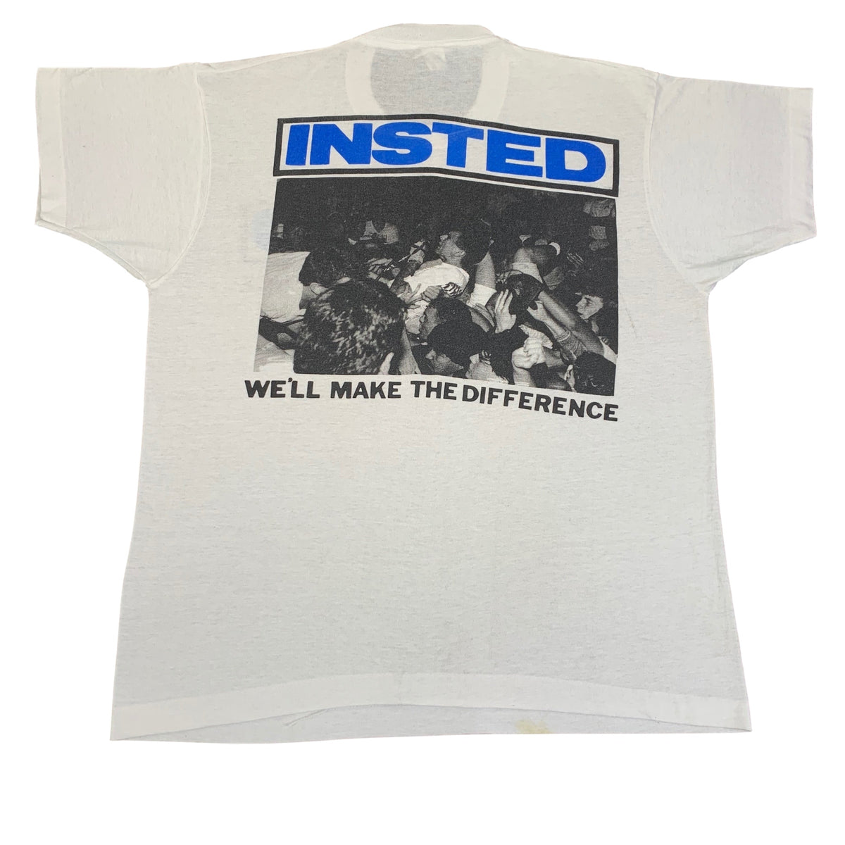 Vintage Insted &quot;We&#39;ll Make The Difference&quot; T-Shirt - jointcustodydc