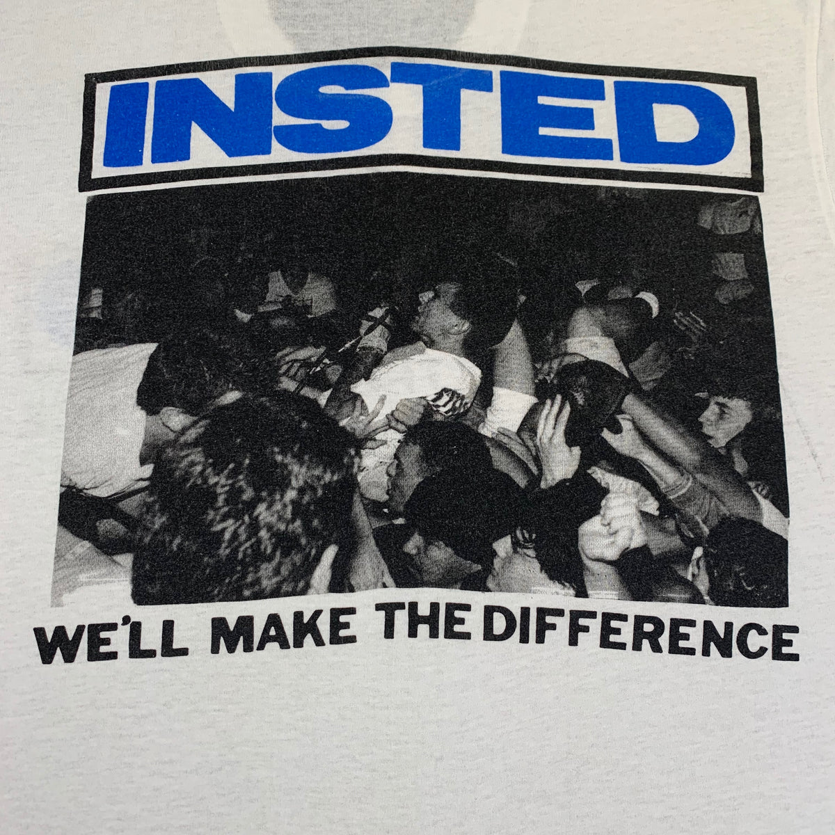 Vintage Insted &quot;We&#39;ll Make The Difference&quot; T-Shirt - jointcustodydc