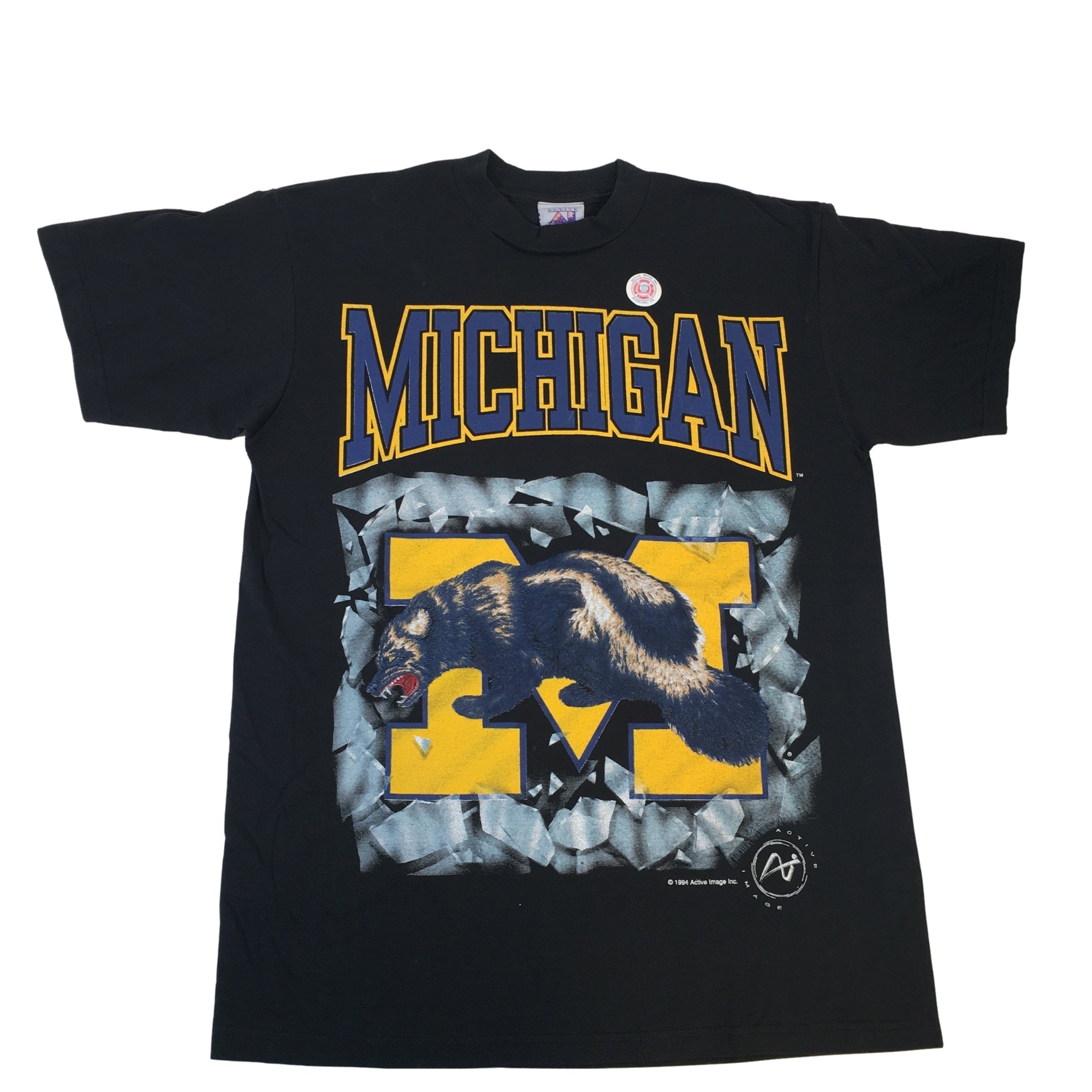 Vintage Michigan Wolverines "Active Image" T-Shirt - jointcustodydc