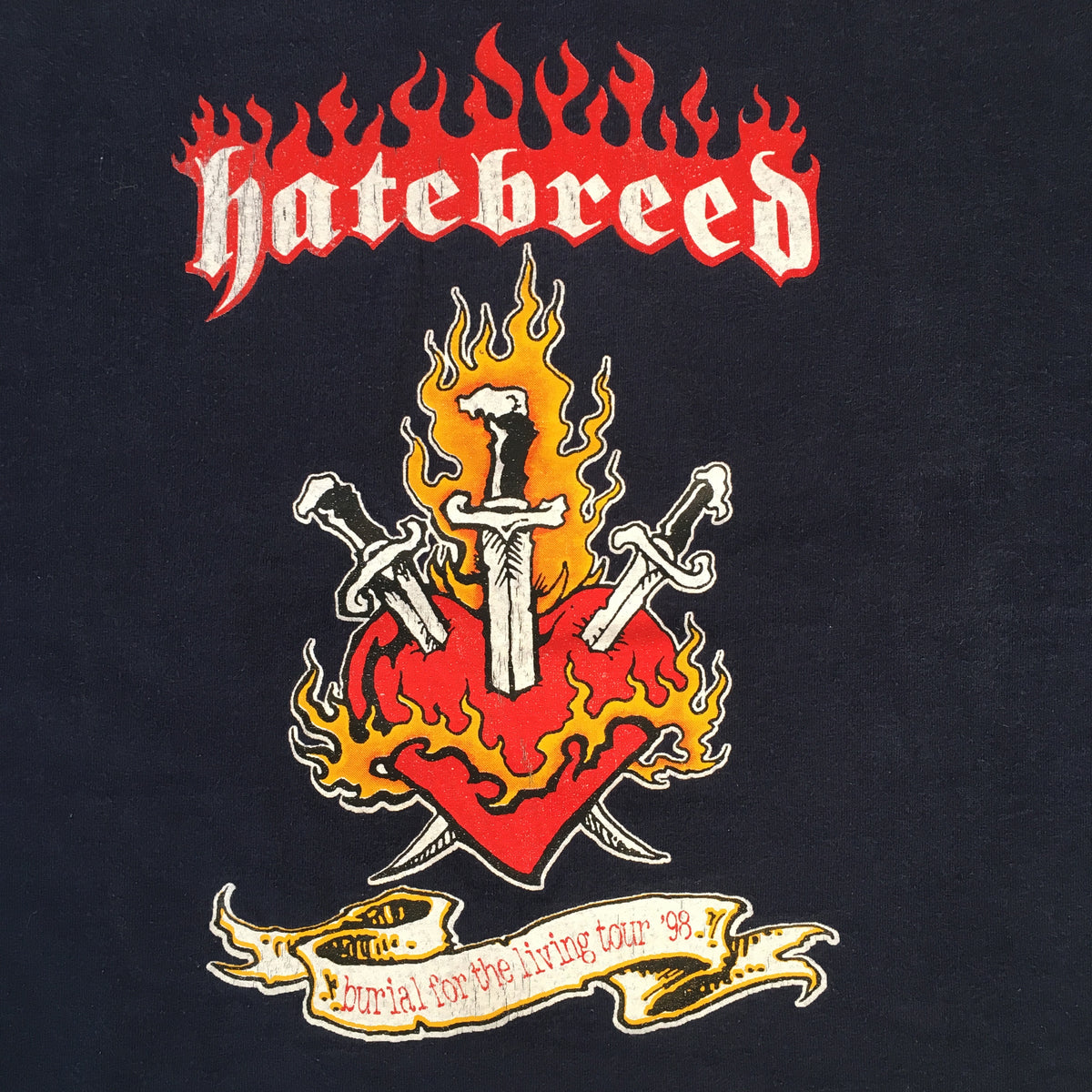 Vintage Hatebreed &quot;Burial For The Living&quot; T-Shirt - jointcustodydc