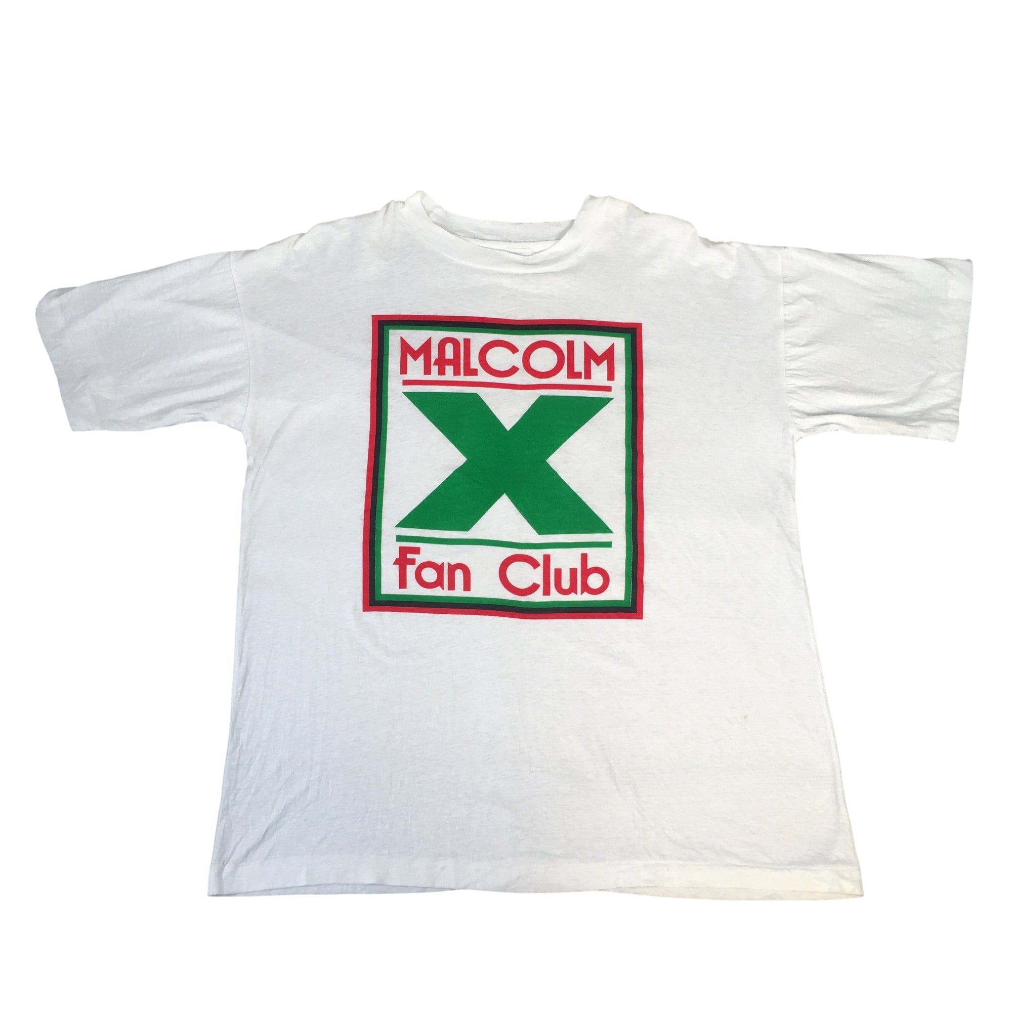 Vintage Malcolm X "Fan Club" T-Shirt - jointcustodydc