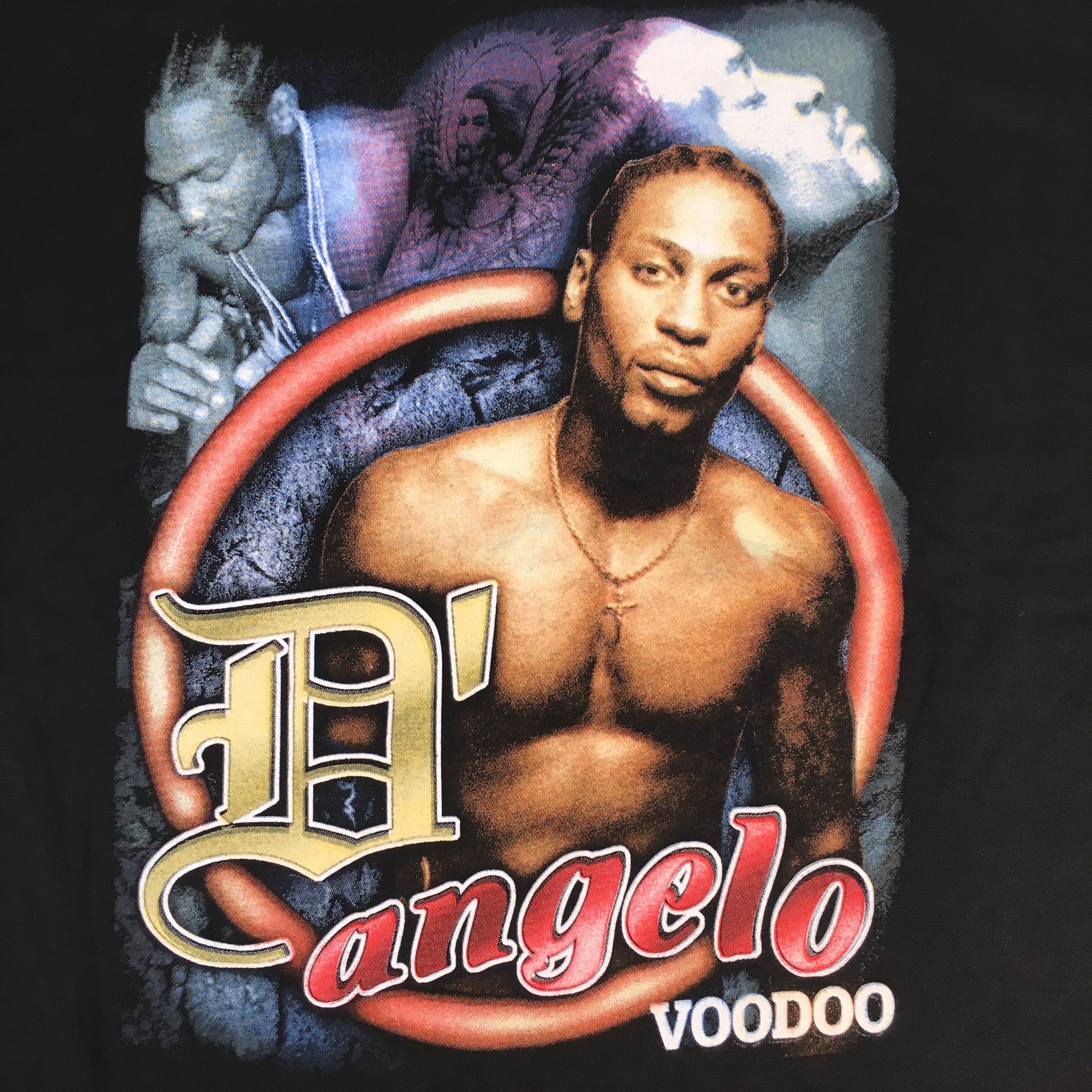 D'Angelo Voodoo Rap Tee XL ディーアンジェロ Tシャツ-