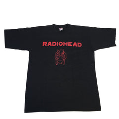 ヴィンテージ　RADIOHEAD 1996年　カナダ製　Tシャツ グリーン ヴィンテージ RADIOHEAD 1996年 カナダ製 Tシャツ グリーン