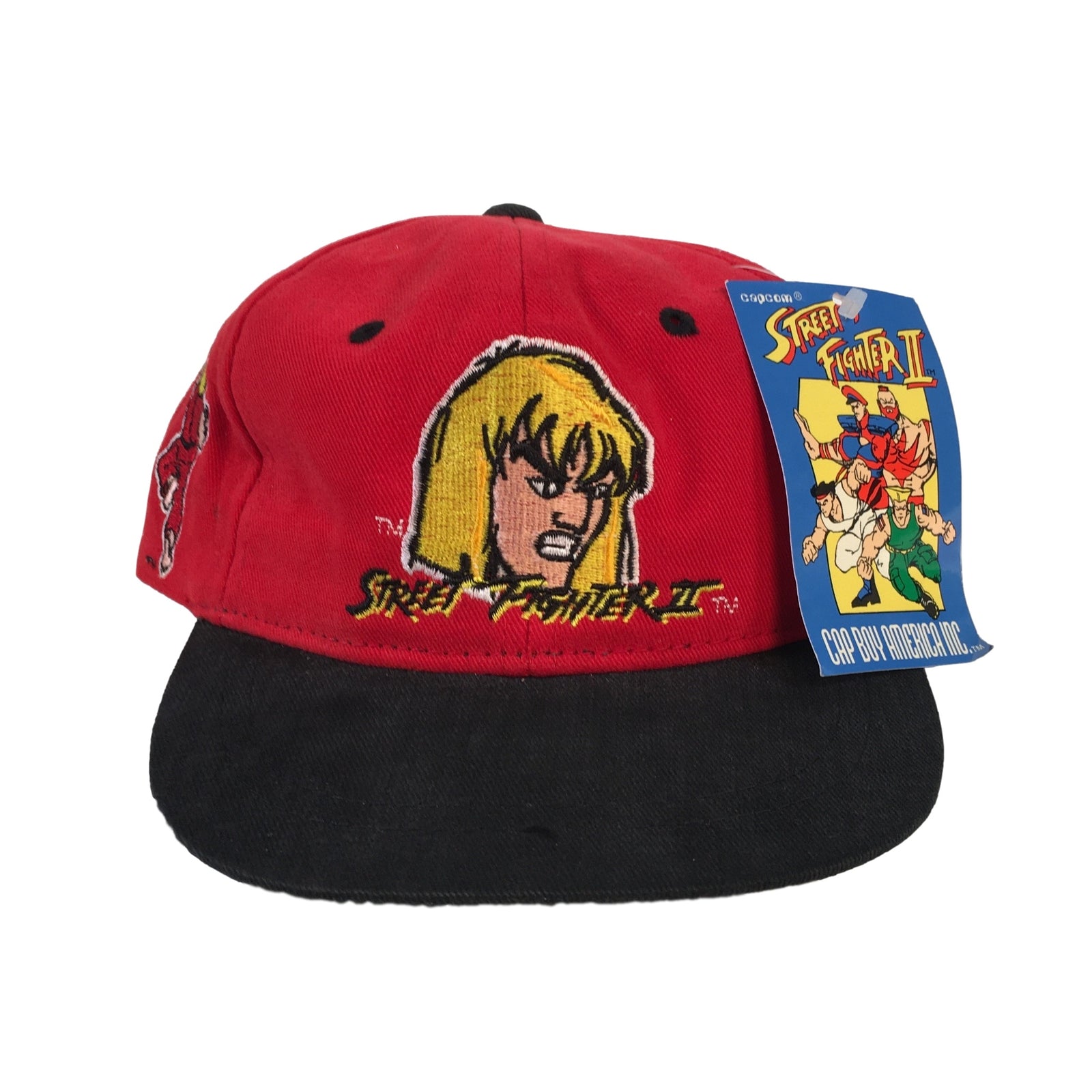 Vintage Street Fighter II "Ken" Kids Snapback - jointcustodydc