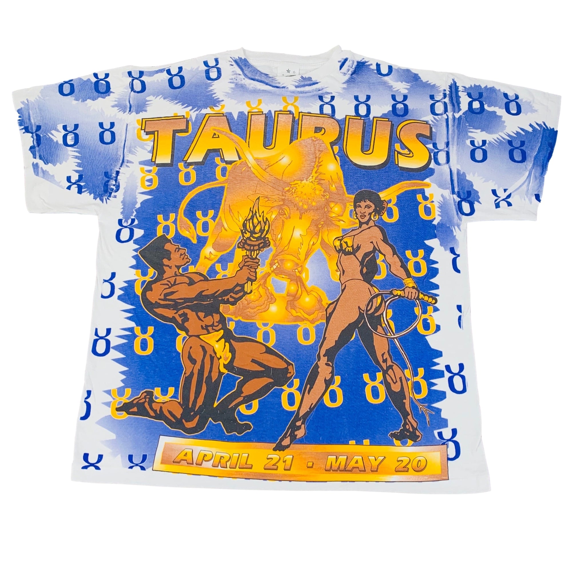 Vintage Taurus "April 21-May 20" T-Shirt - jointcustodydc