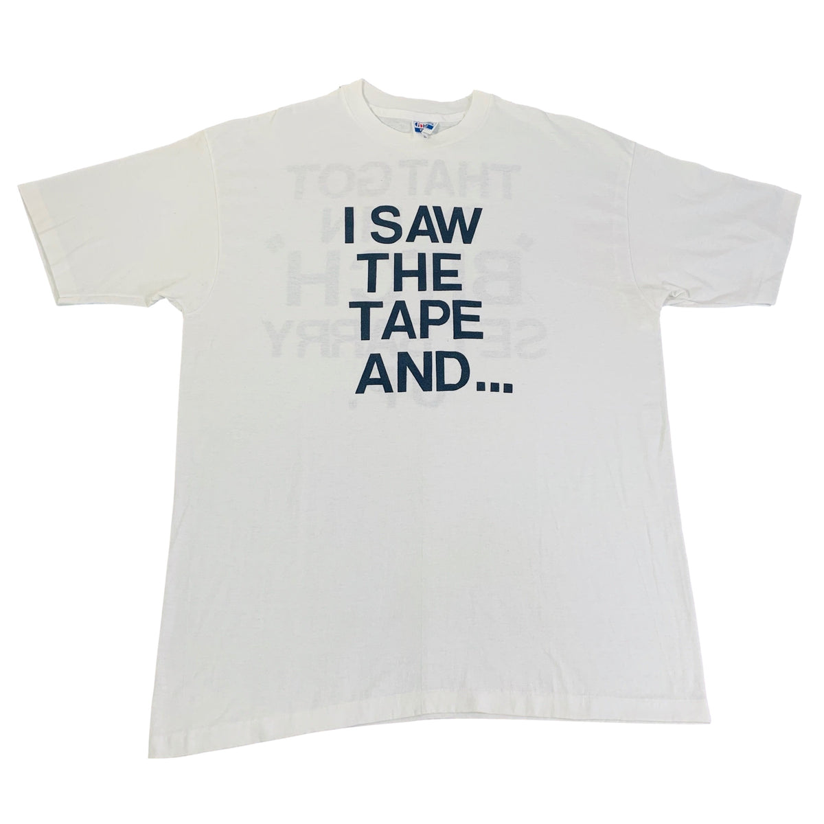 Vintage Marion Barry &quot;I Saw The Tape And...&quot; T-Shirt - jointcustodydc