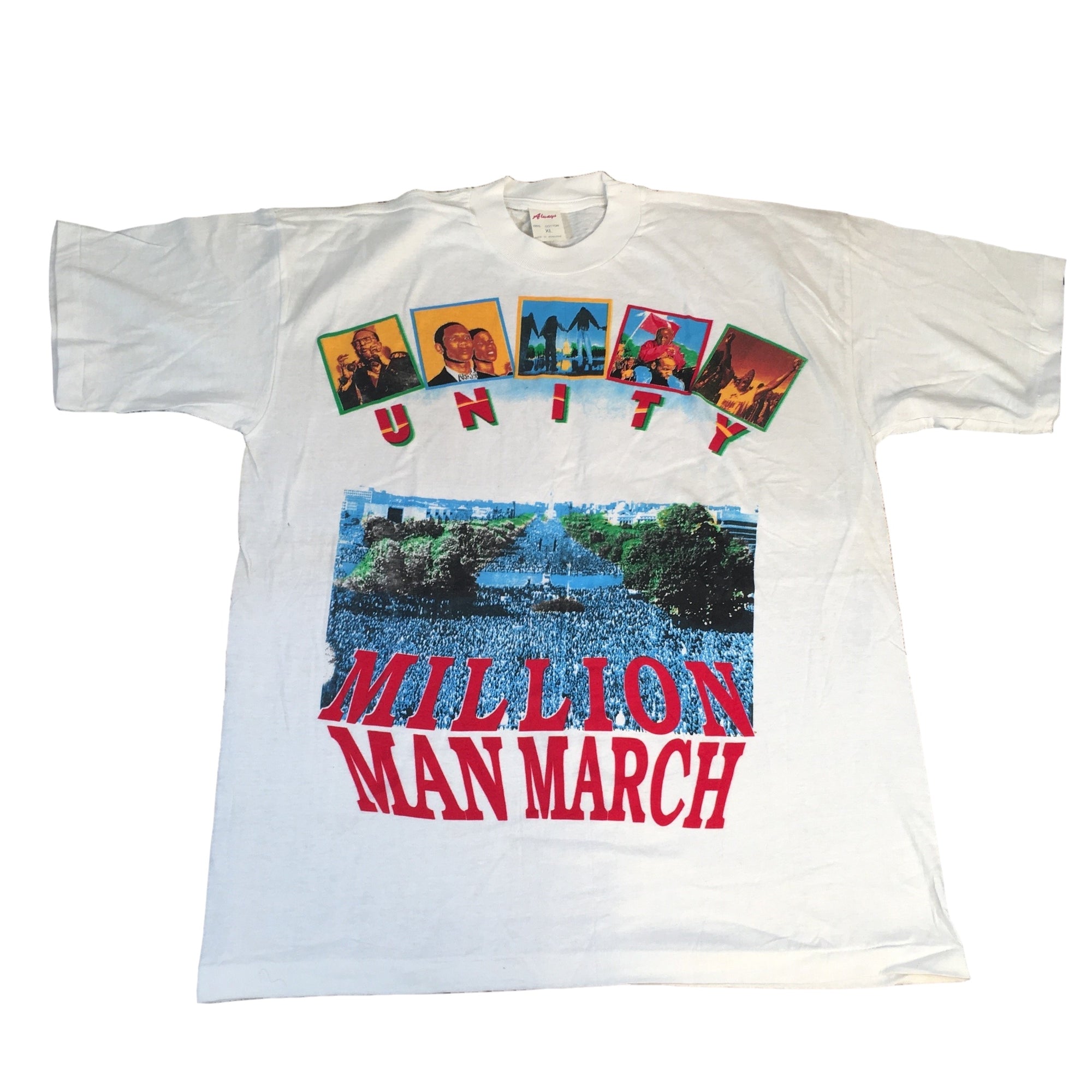 Vintage Million Man March "Unity" T-Shirt - jointcustodydc