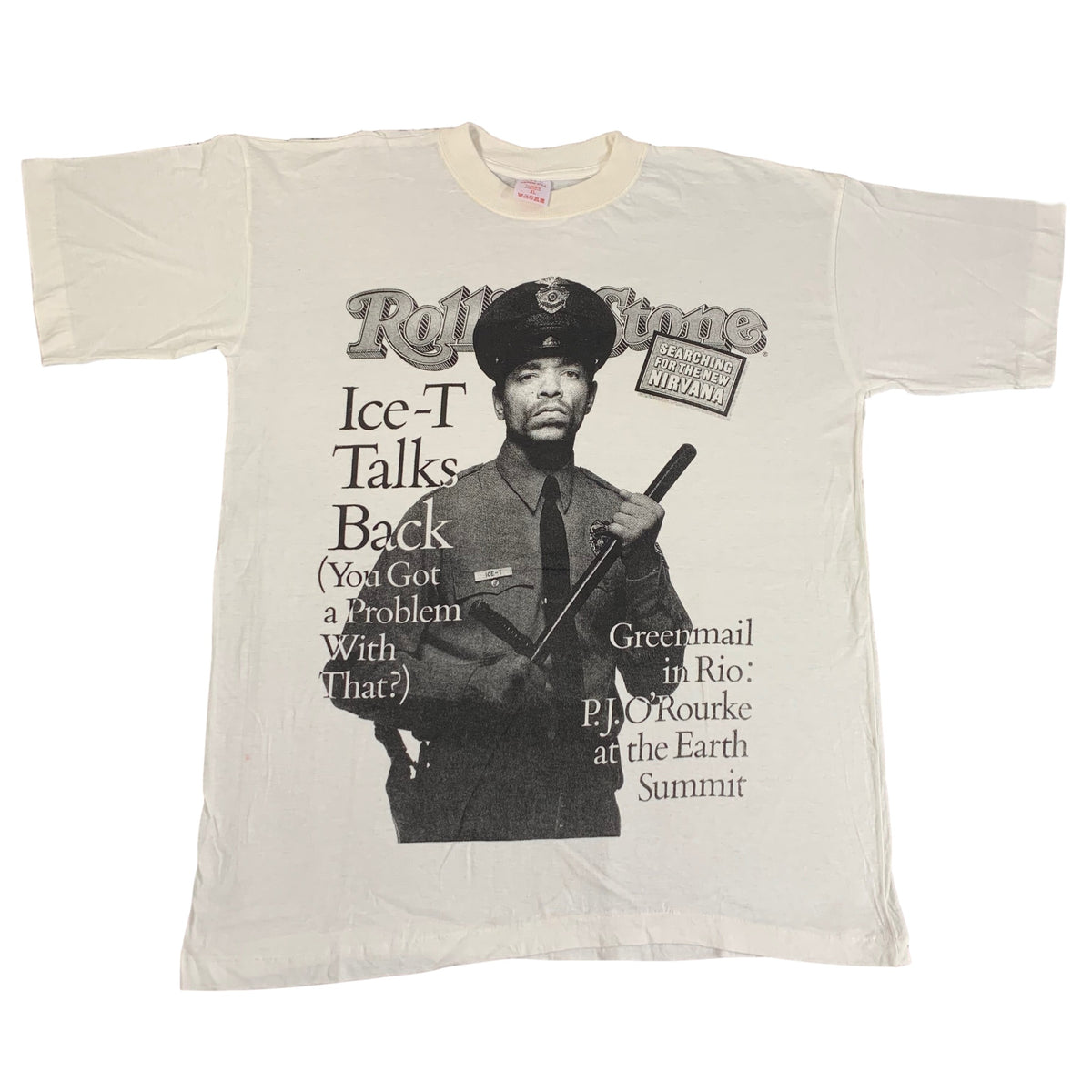 Vintage Ice-T &quot;Rolling Stone Cover&quot; T-Shirt - jointcustodydc