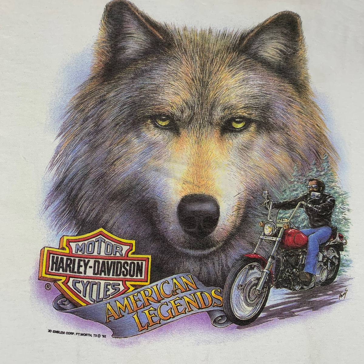 Vintage Harley-Davidson &quot;American Legends&quot; T-Shirt - jointcustodydc