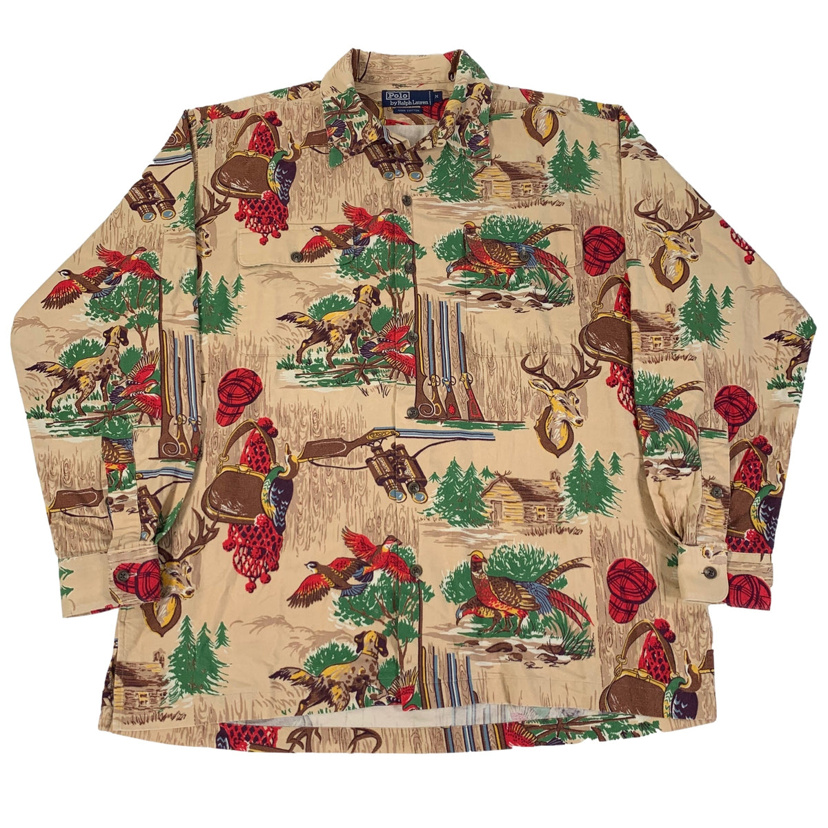 Vintage Ralph Lauren Polo &quot;Quail Hunting&quot; Button Up Shirt - jointcustodydc