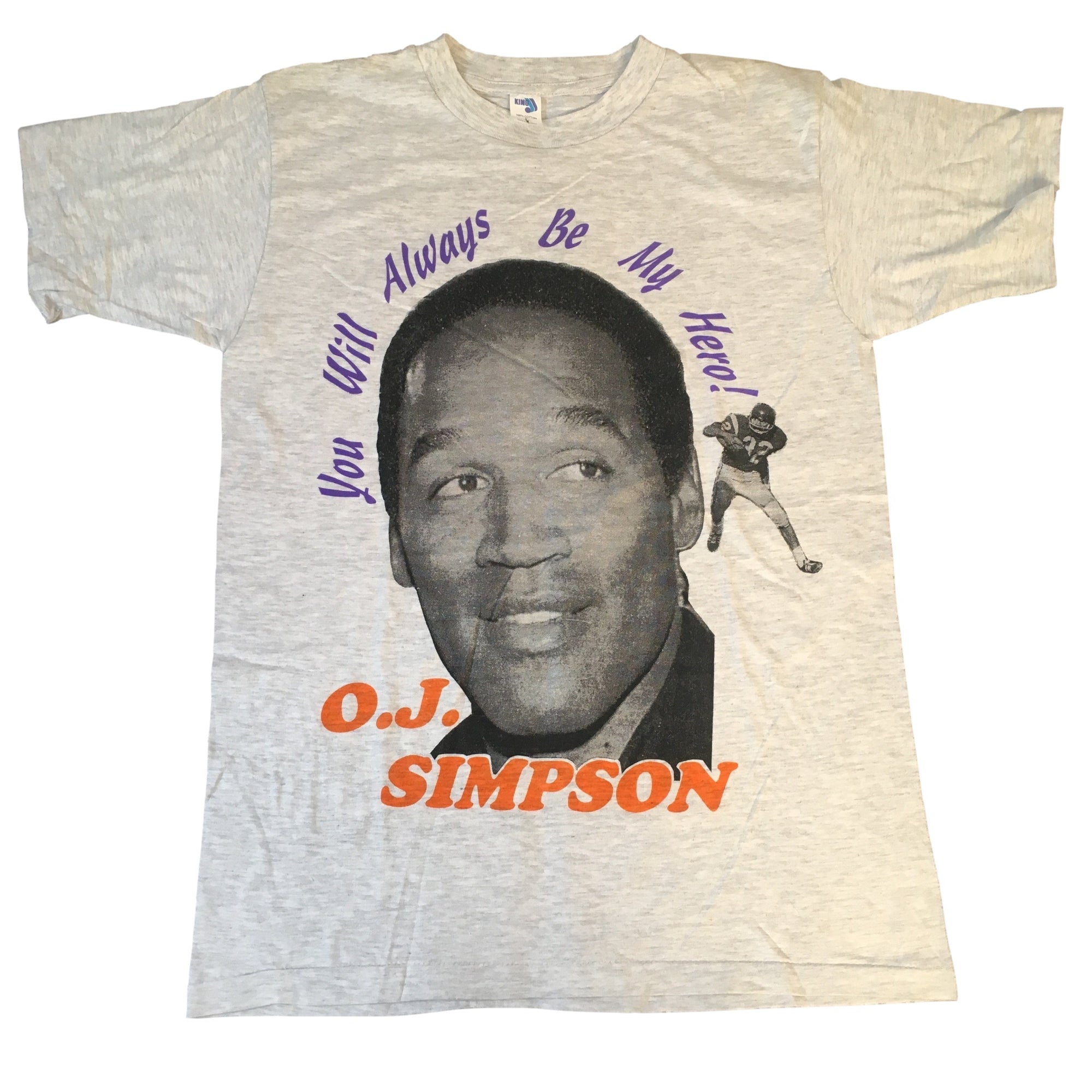 Vintage O.J. Simpson "My Hero" T-Shirt - jointcustodydc