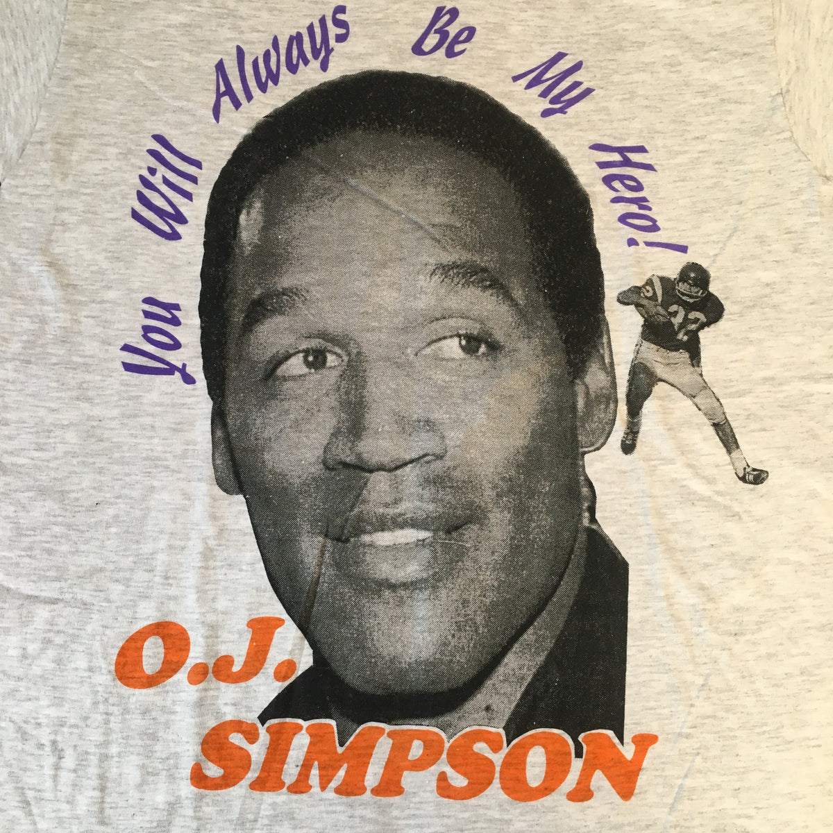 Vintage O.J. Simpson &quot;My Hero&quot; T-Shirt - jointcustodydc