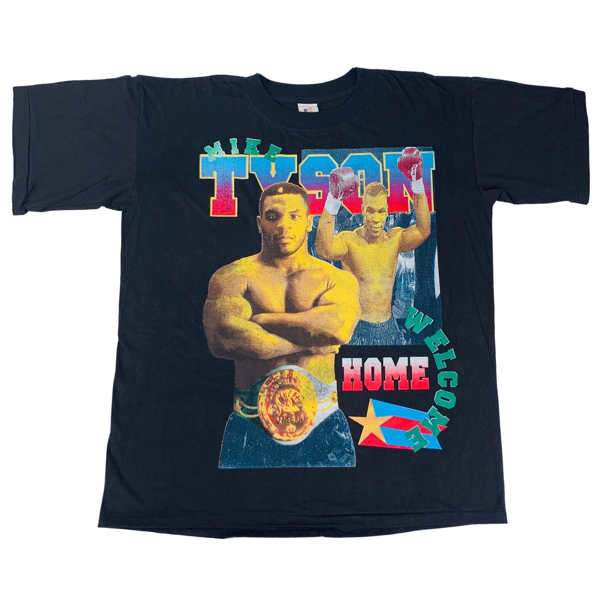 Vintage Mike Tyson &quot;Welcome Home&quot; T-Shirt - jointcustodydc