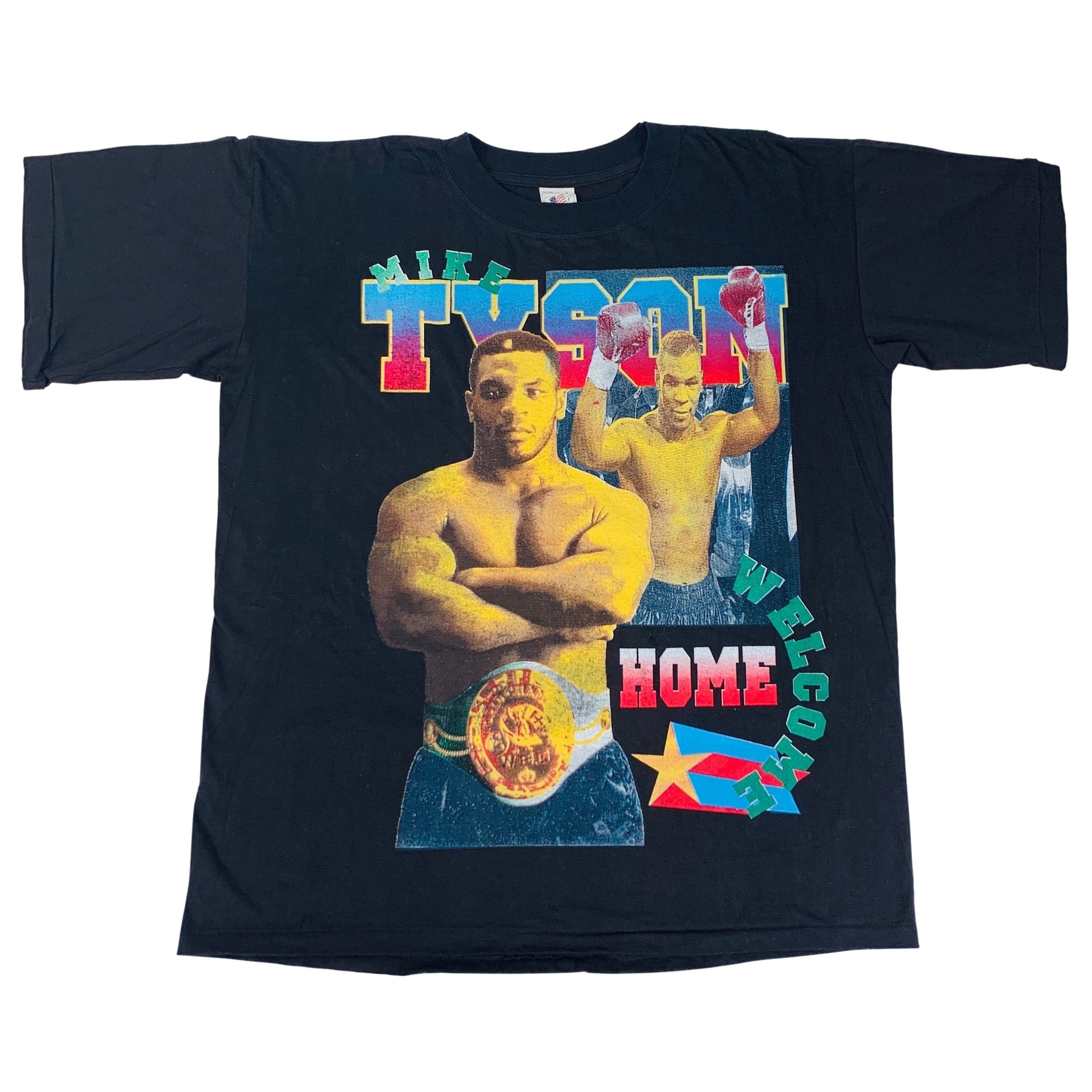 Vintage Mike Tyson "Welcome Home" T-Shirt - jointcustodydc