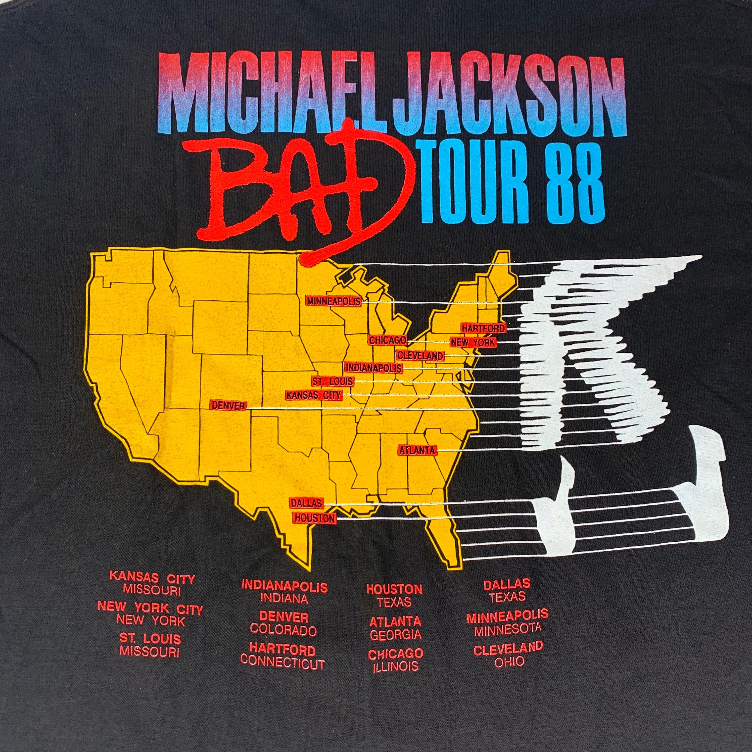 Michael Jackson Bad 87 T-shirt Vintage Comic Design - Shibtee Clothing