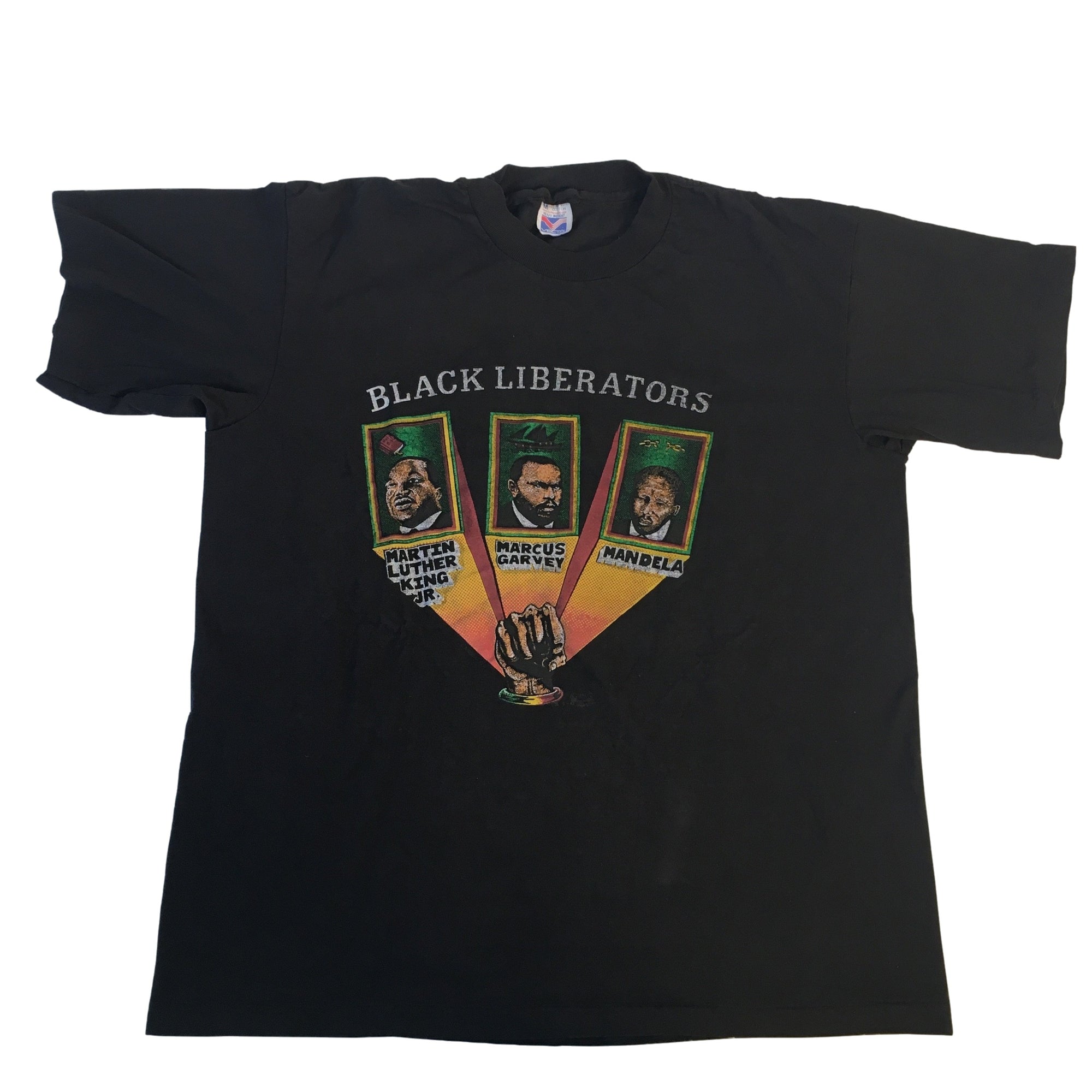 Vintage Black Liberators "MLK Garvey Mandela" T-Shirt - jointcustodydc
