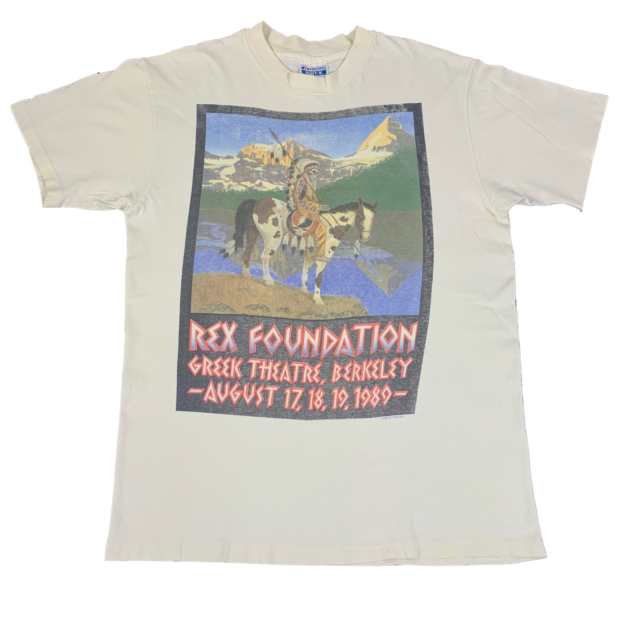 Vintage Grateful Dead "Rex Foundation Benefit" T-Shirt - jointcustodydc