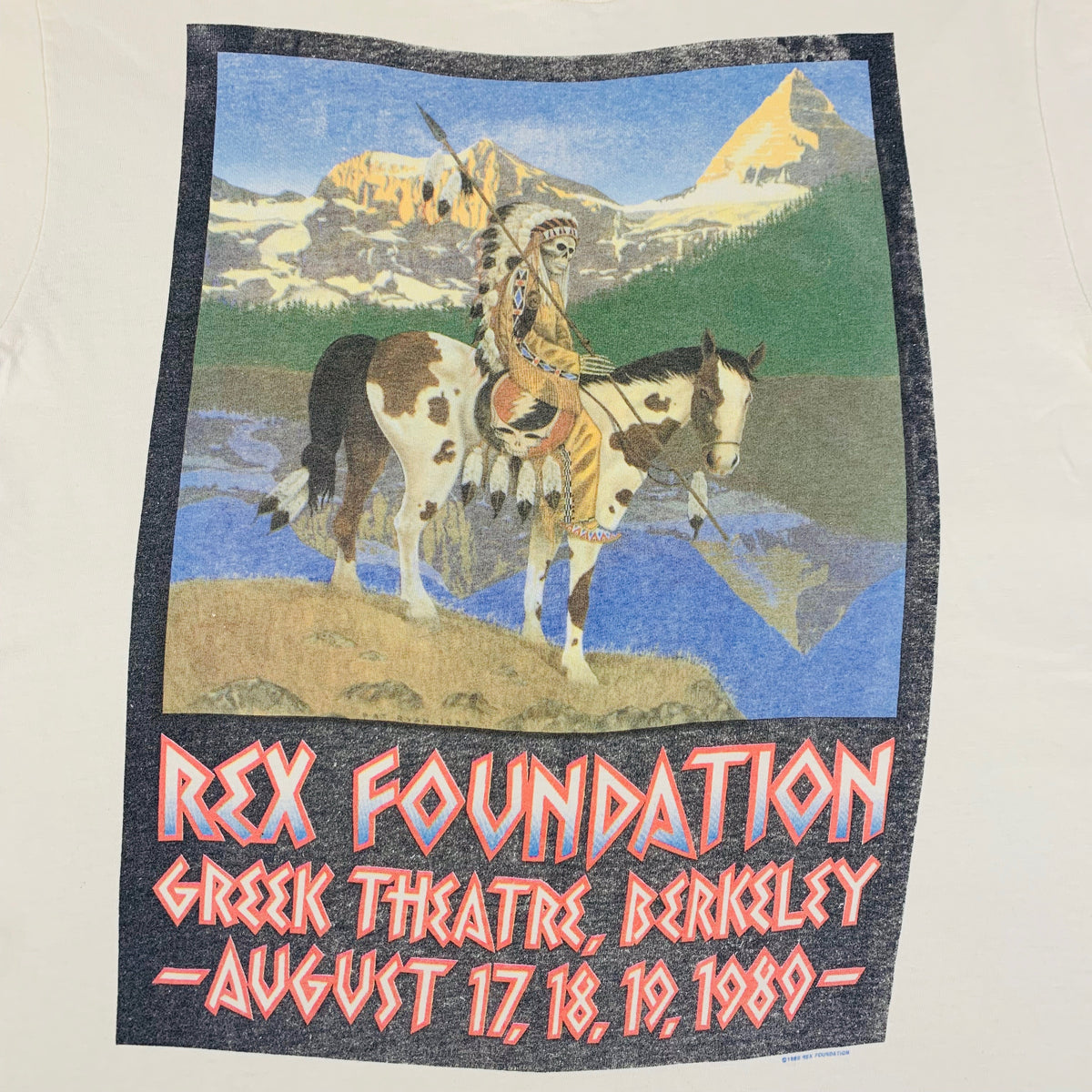Vintage Grateful Dead &quot;Rex Foundation Benefit&quot; T-Shirt - jointcustodydc