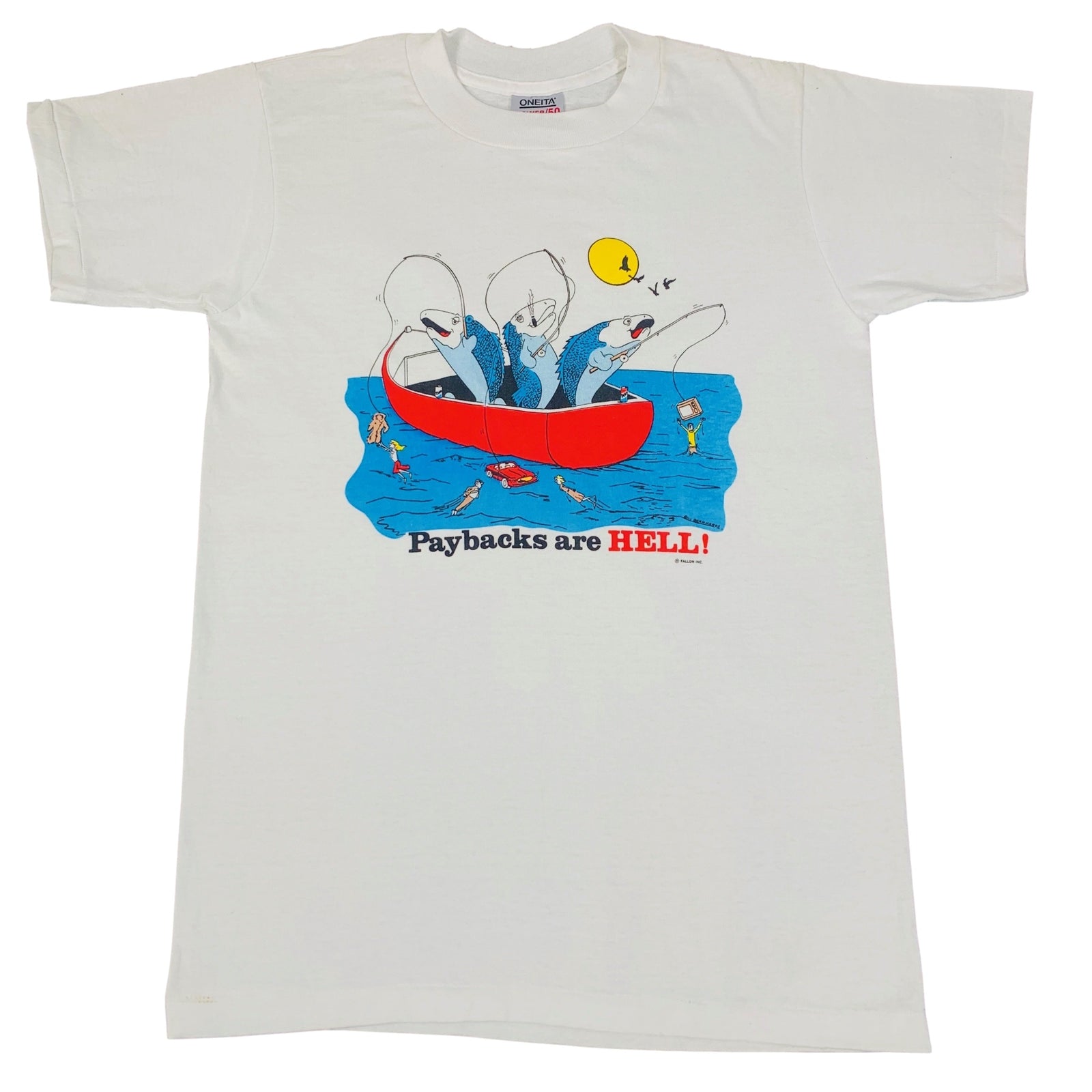 Vintage Paybacks Are Hell! "Animal Rights" T-Shirt - jointcustodydc