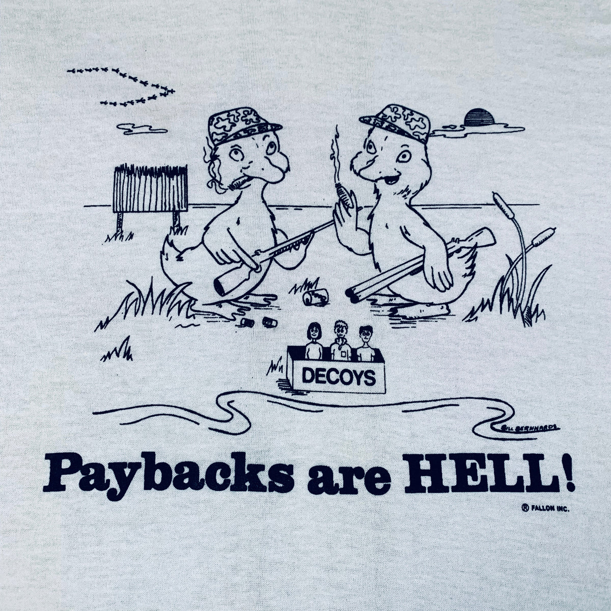 Vintage Paybacks Are Hell! &quot;Animal Rights&quot; Ringer T-Shirt - jointcustodydc