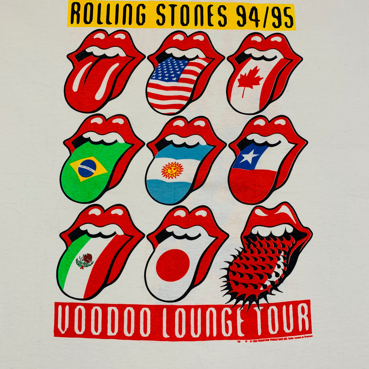Vintage Rolling Stones &quot;Voodoo Lounge&quot; T-Shirt - jointcustodydc