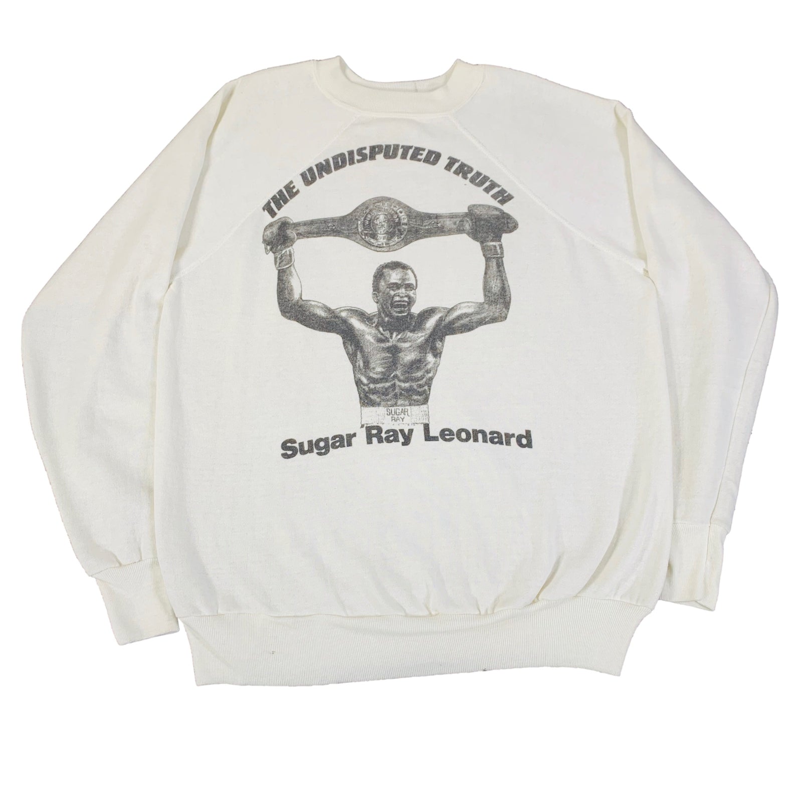 Vintage Sugar Ray Leonard "The Undisputed Truth" Crewneck Sweatshirt - jointcustodydc