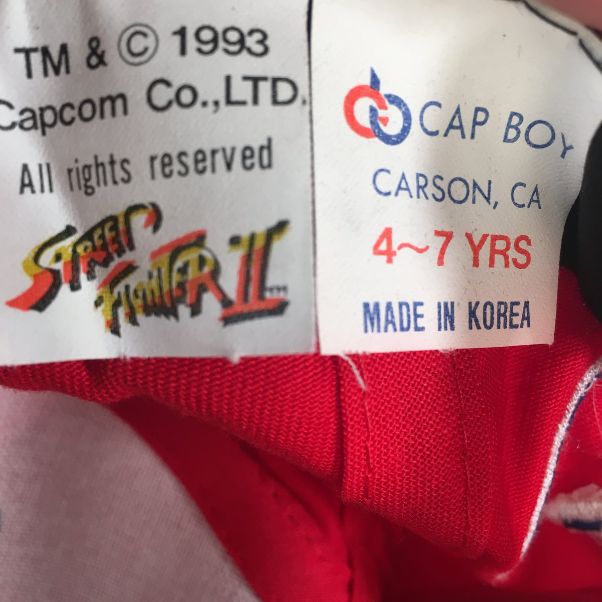 Vintage Street Fighter II &quot;Chun Li&quot; Kids Snapback - jointcustodydc