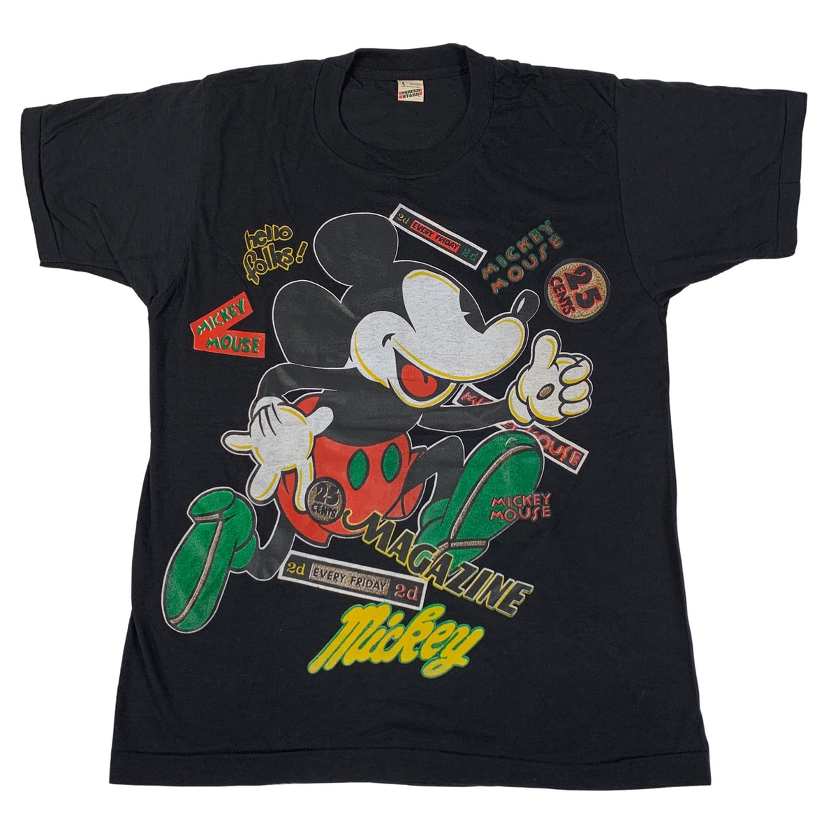 Vintage Mickey Mouse &quot;Magazine&quot; T-Shirt - jointcustodydc
