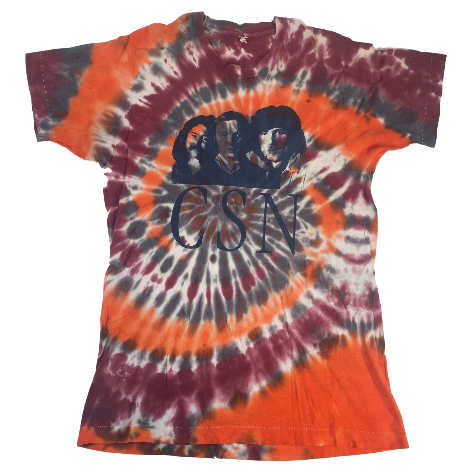 Vintage Crosby, Stills And Nash "Summer 88" T-Shirt - jointcustodydc