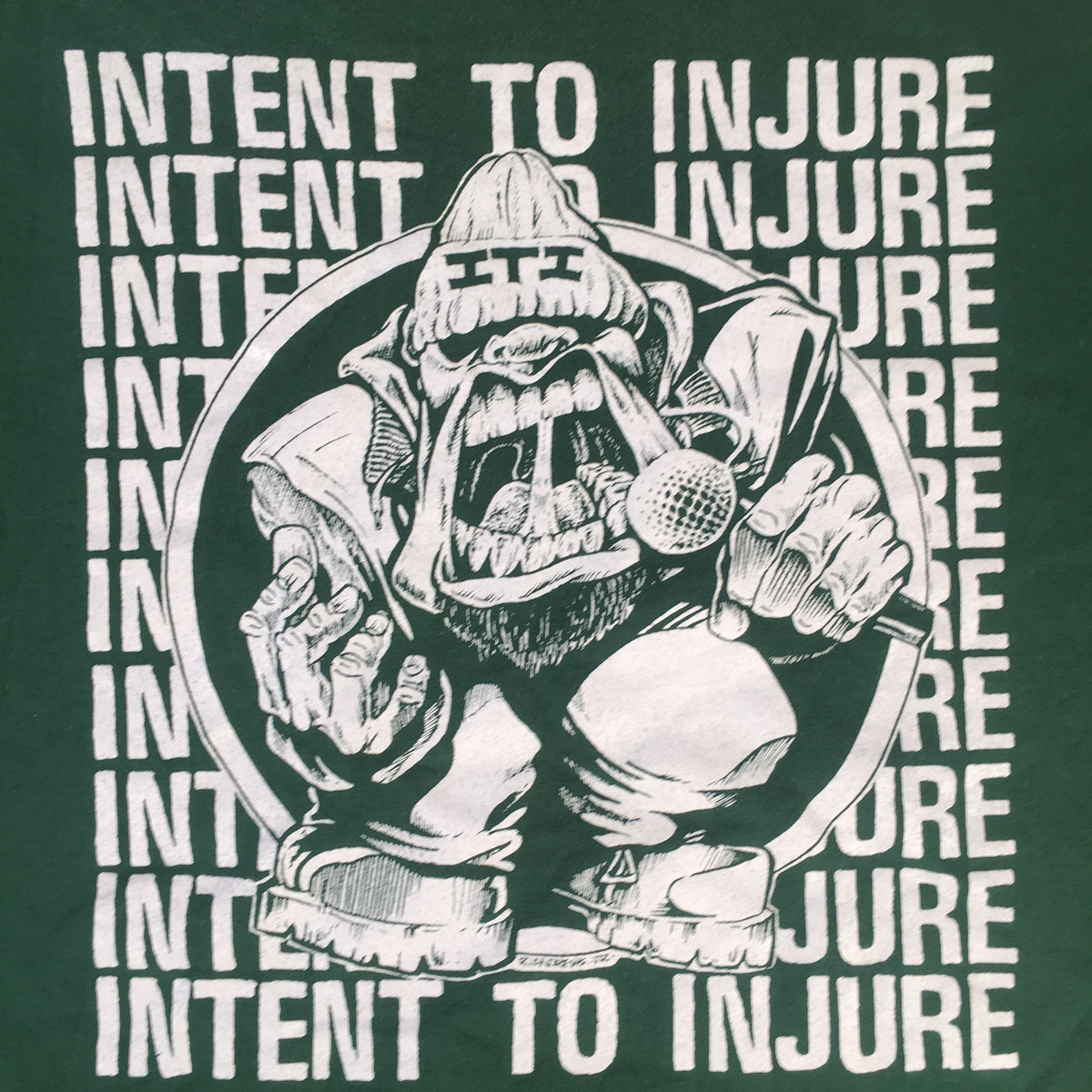 Vintage Intent To Injure &quot;Habit Of Thought&quot; T-Shirt - jointcustodydc