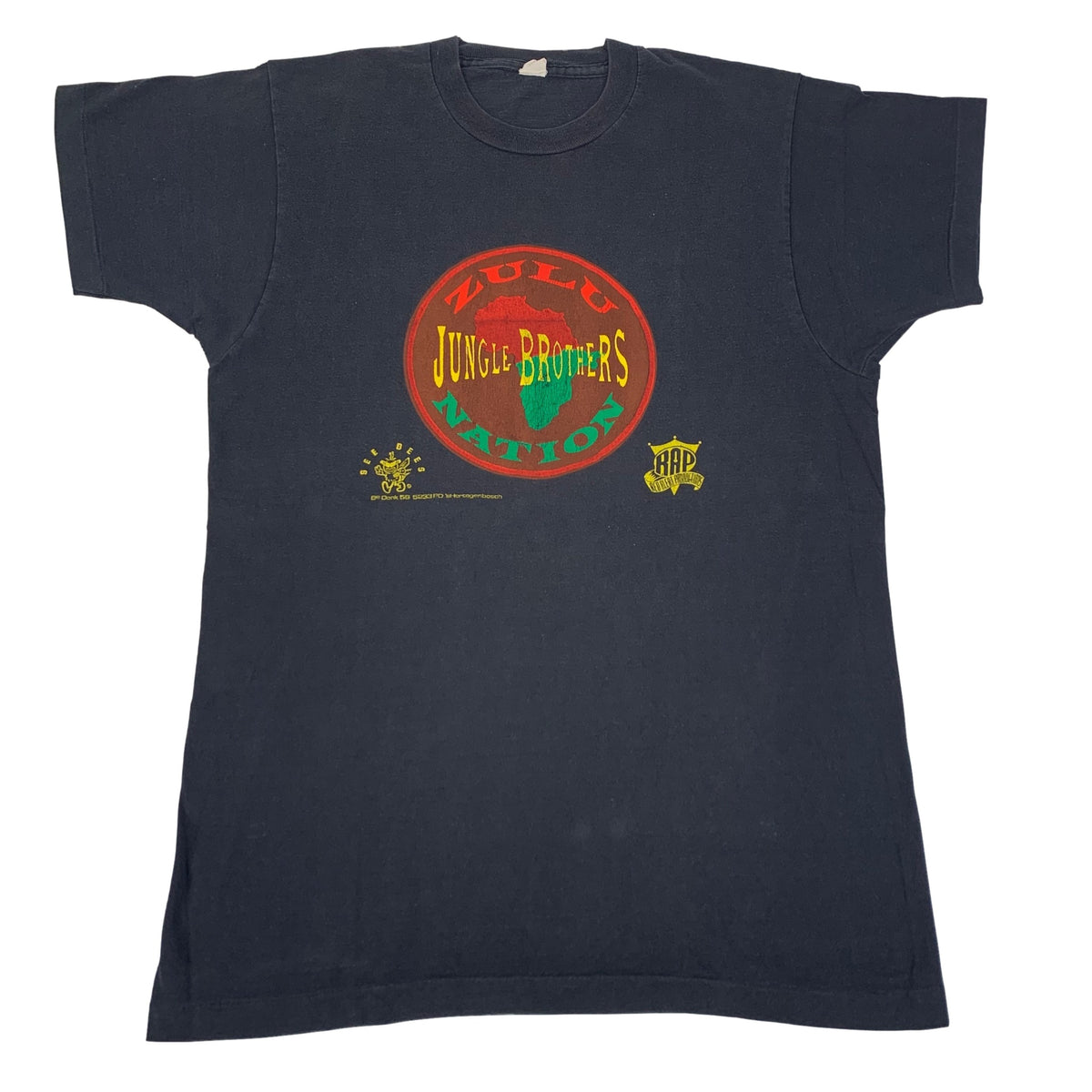Vintage Jungle Brothers &quot;Zulu Nation&quot; T-Shirt - jointcustodydc