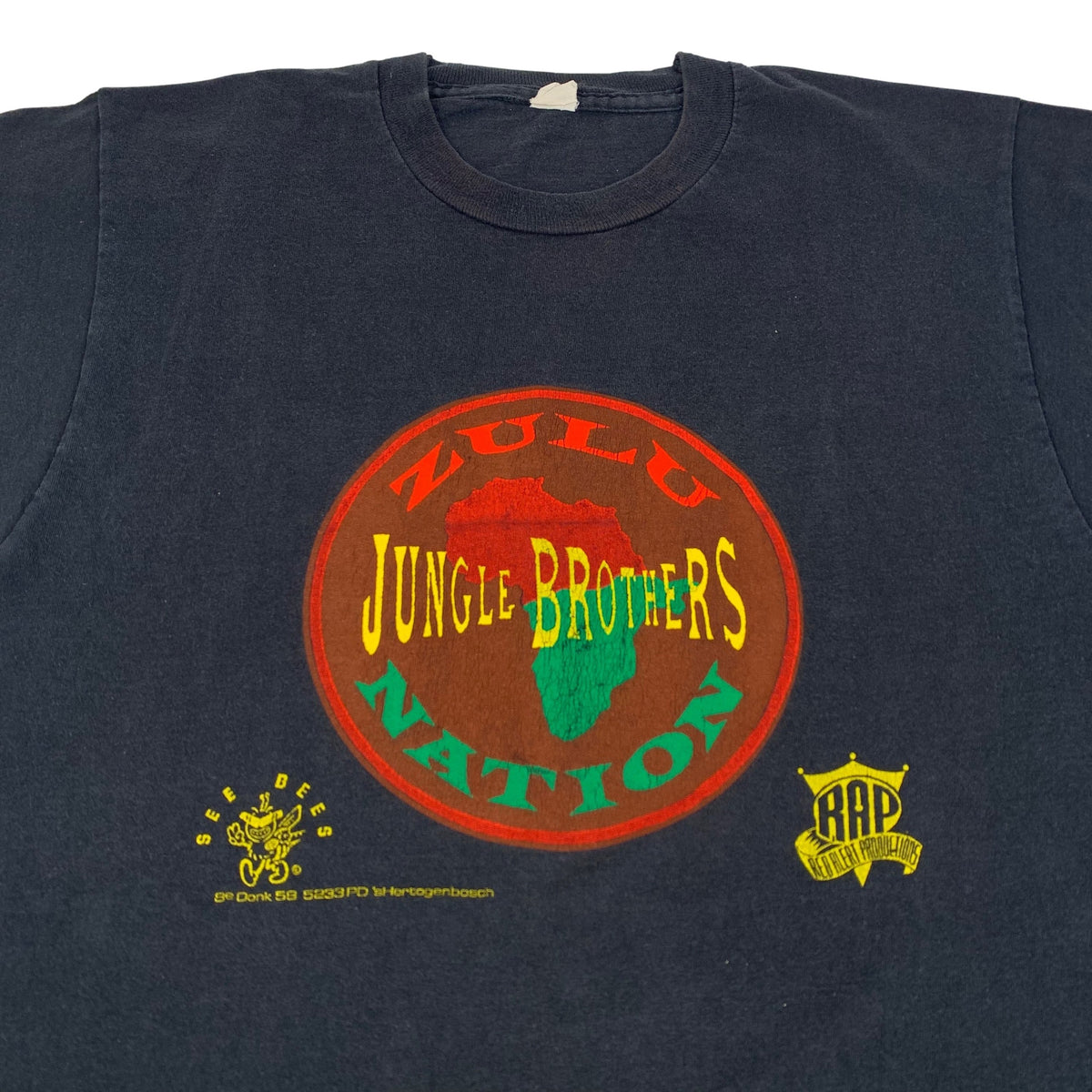 Vintage Jungle Brothers &quot;Zulu Nation&quot; T-Shirt - jointcustodydc