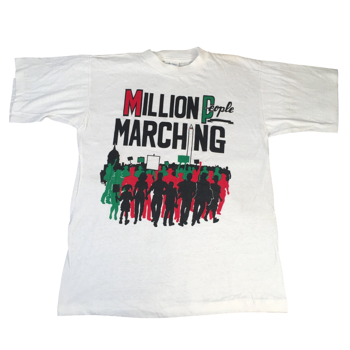 Vintage Million People Marching &quot;Monument&quot; T-Shirt - jointcustodydc
