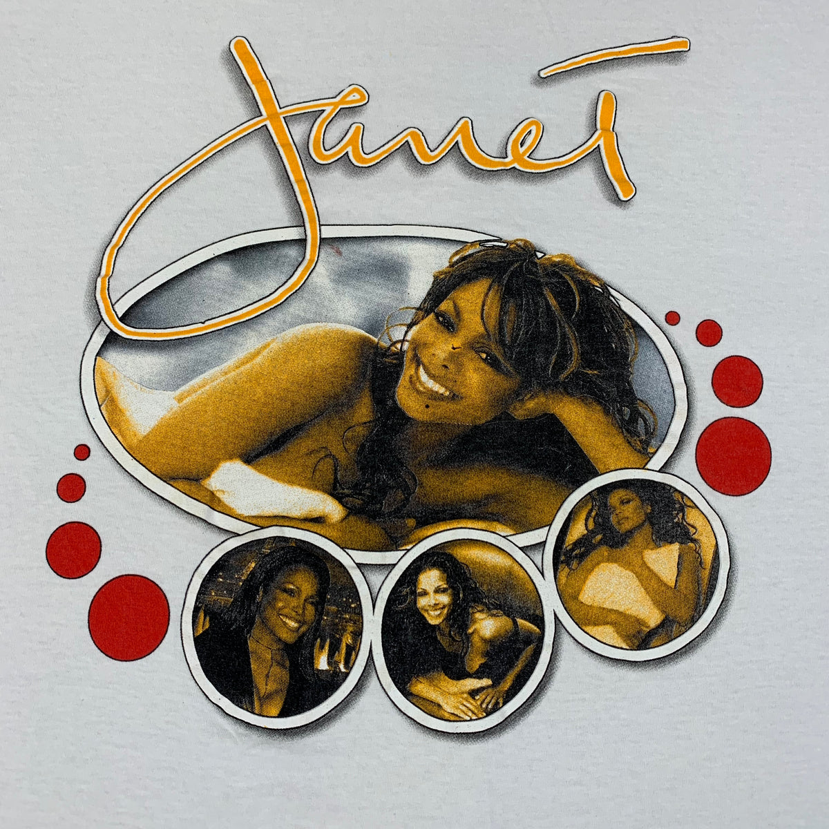 Vintage Janet Jackson &quot;Bubble&quot; T-Shirt - jointcustodydc