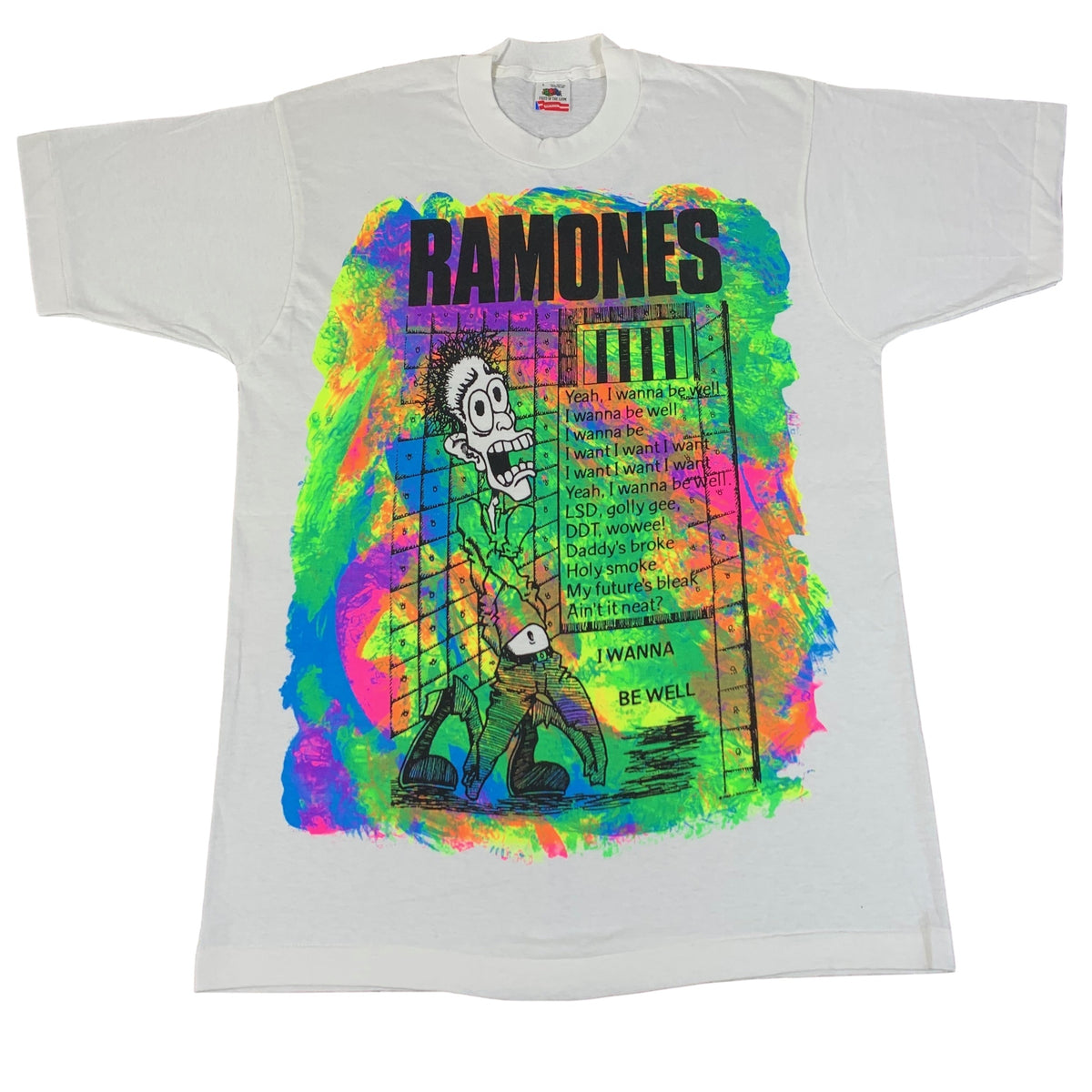 Vintage Ramones &quot;Escape From New York&quot; T-Shirt - jointcustodydc