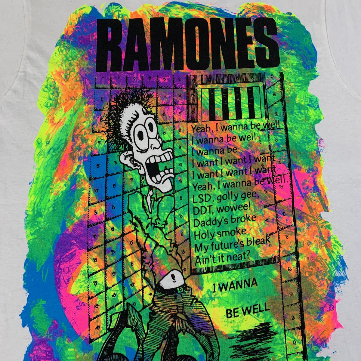 Vintage Ramones &quot;Escape From New York&quot; T-Shirt - jointcustodydc