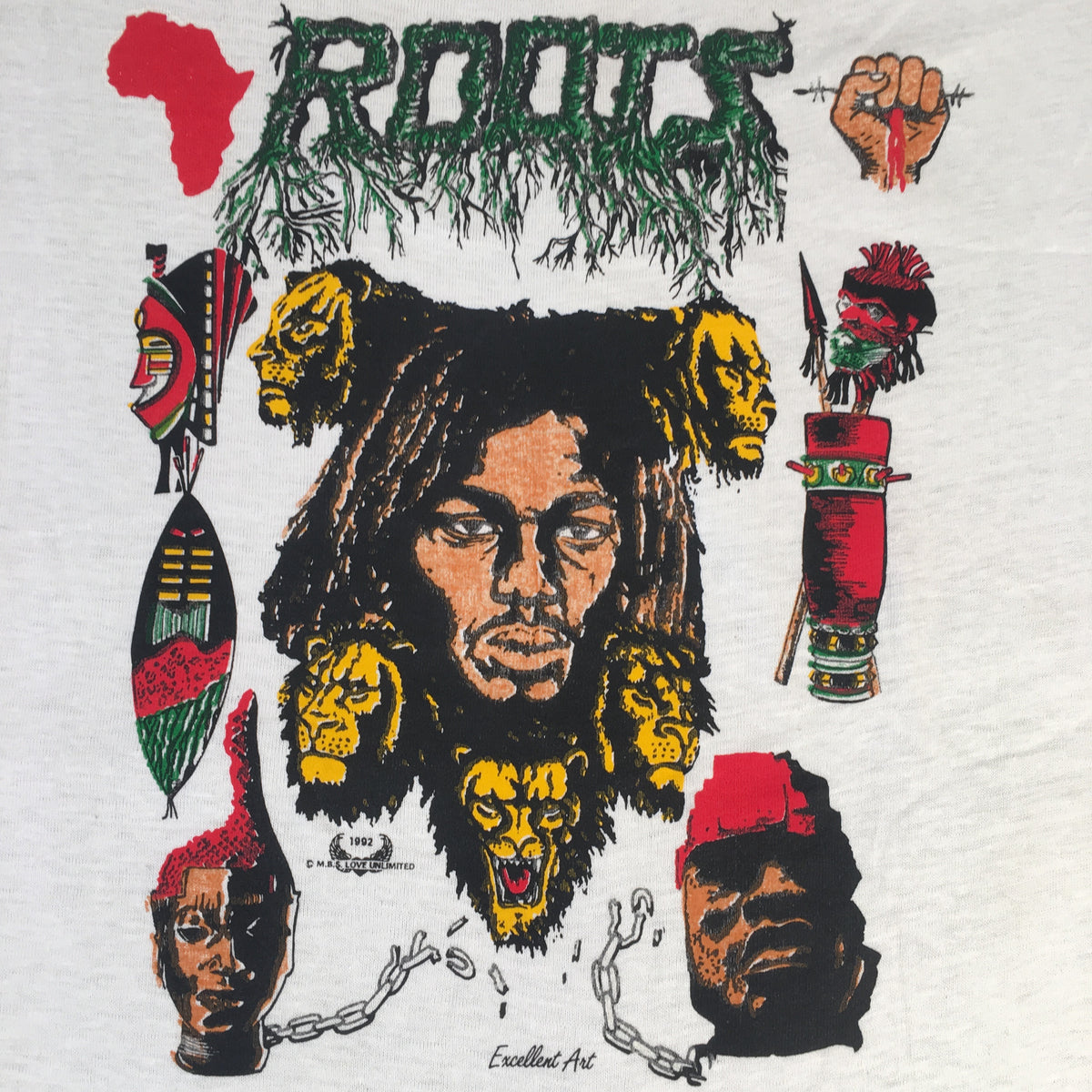 Vintage Roots &quot;Break The Chain&quot; T-Shirt - jointcustodydc