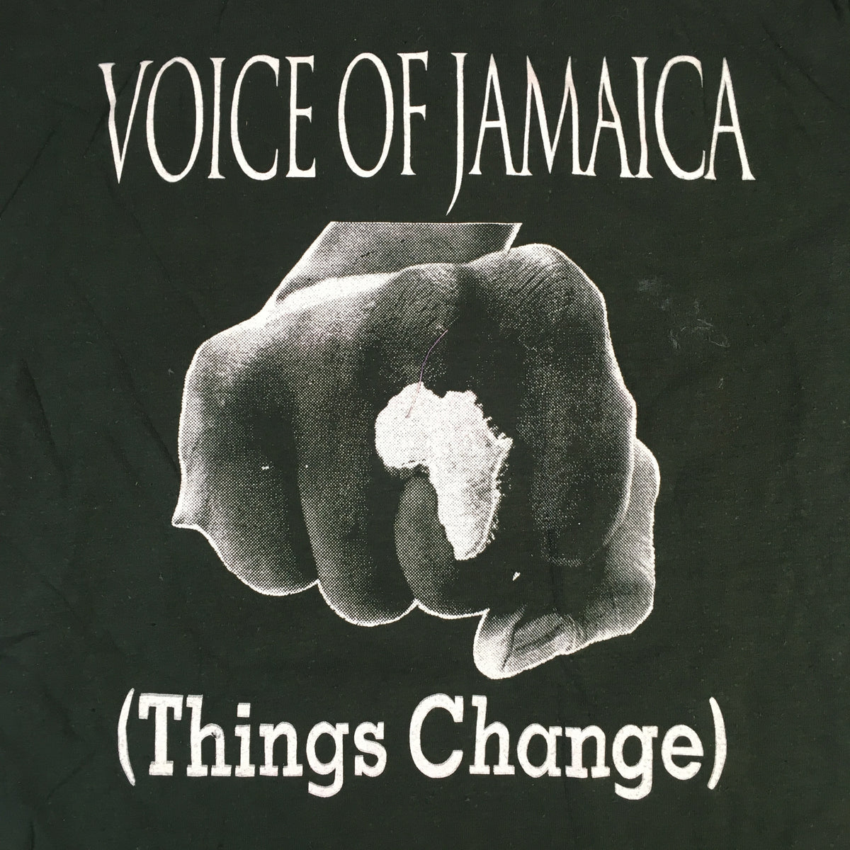 Vintage Buju Banton &quot;Voice Of Jamaica&quot; T-Shirt - jointcustodydc