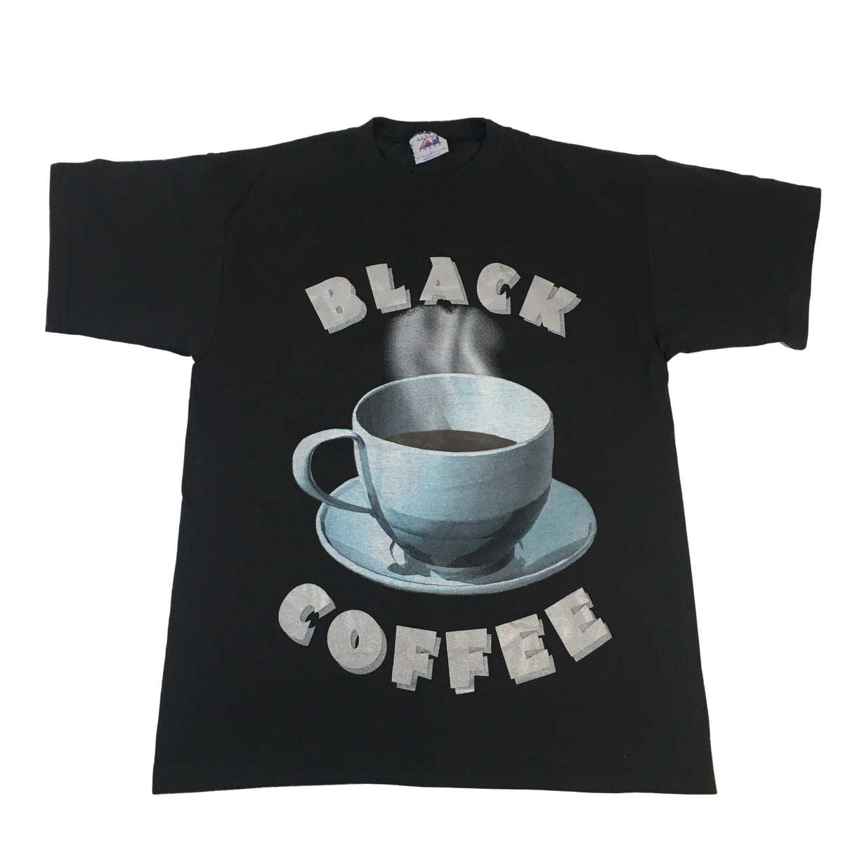 Vintage Black Coffee &quot;No Sugar No Cream” T-Shirt - jointcustodydc