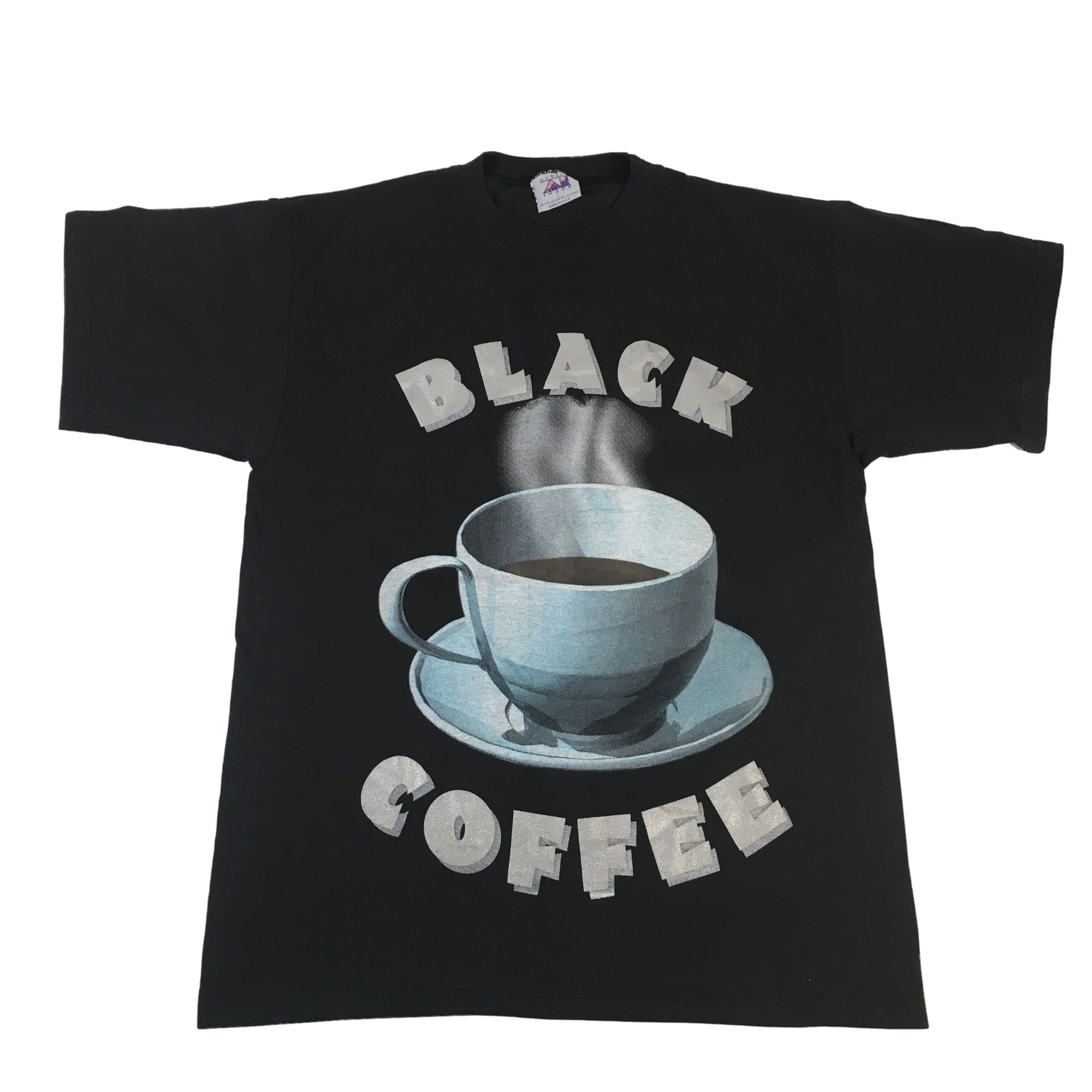 Vintage Black Coffee "No Sugar No Cream” T-Shirt - jointcustodydc