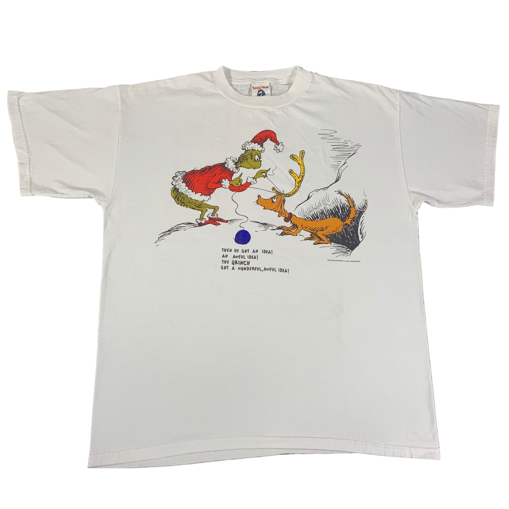 Vintage The Grinch "Seuss Wear" T-Shirt - jointcustodydc