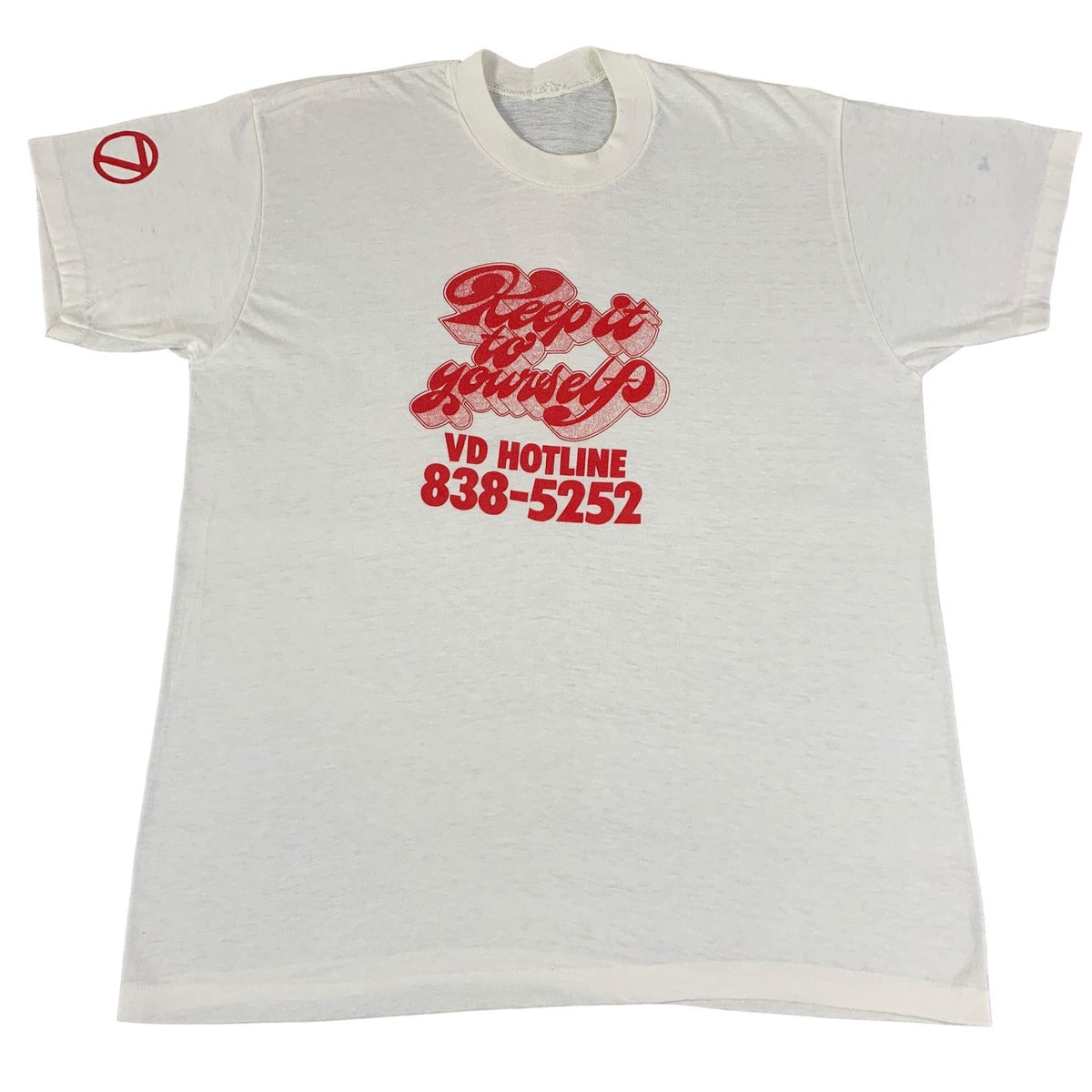 Vintage ABC &quot;Venereal Disease Hotline&quot; T-Shirt - jointcustodydc